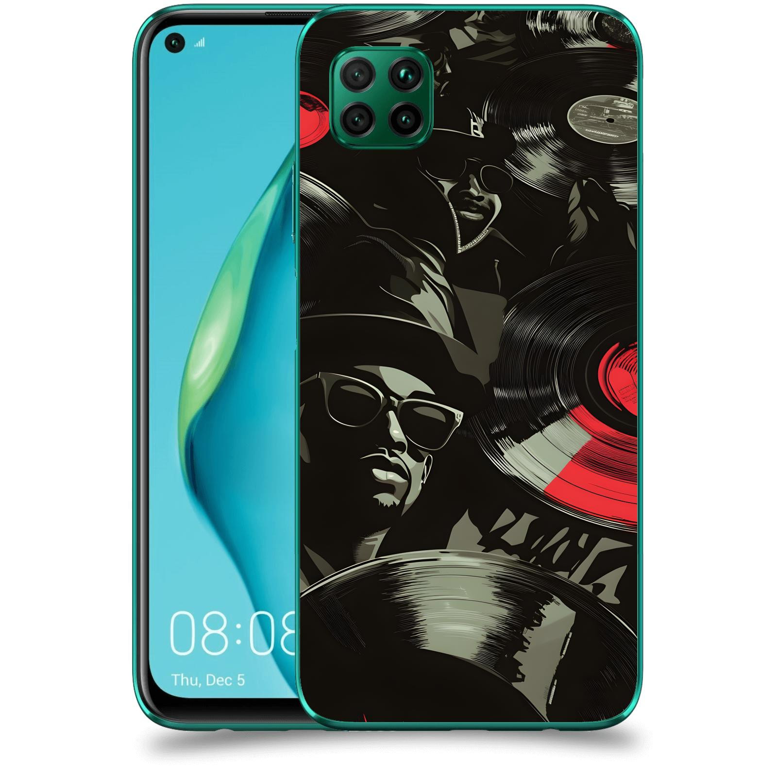 ACOVER Kryt na mobil Huawei P40 Lite - Vinyl record 2