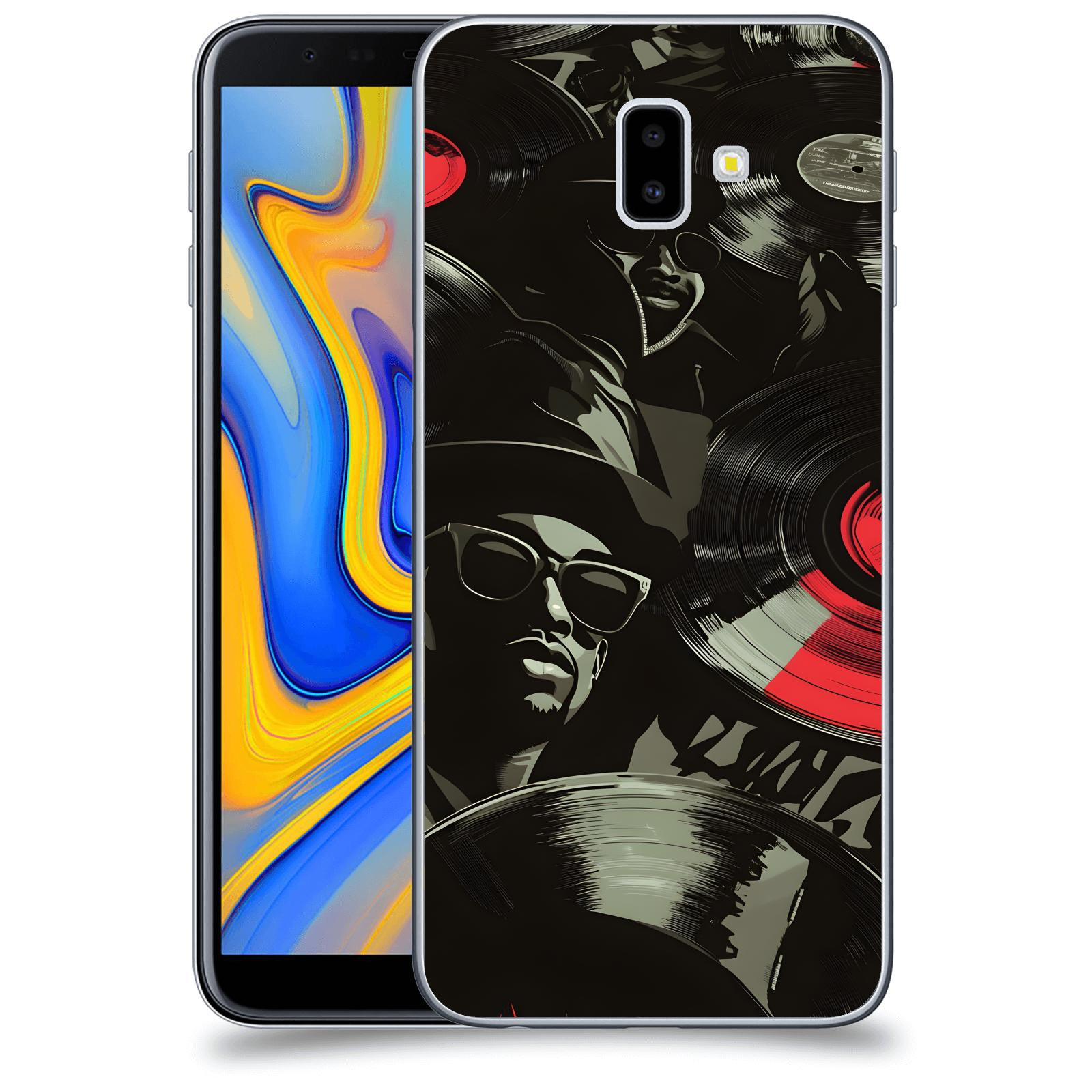 ACOVER Kryt na mobil Samsung Galaxy J6+ J610F - Vinyl record 2