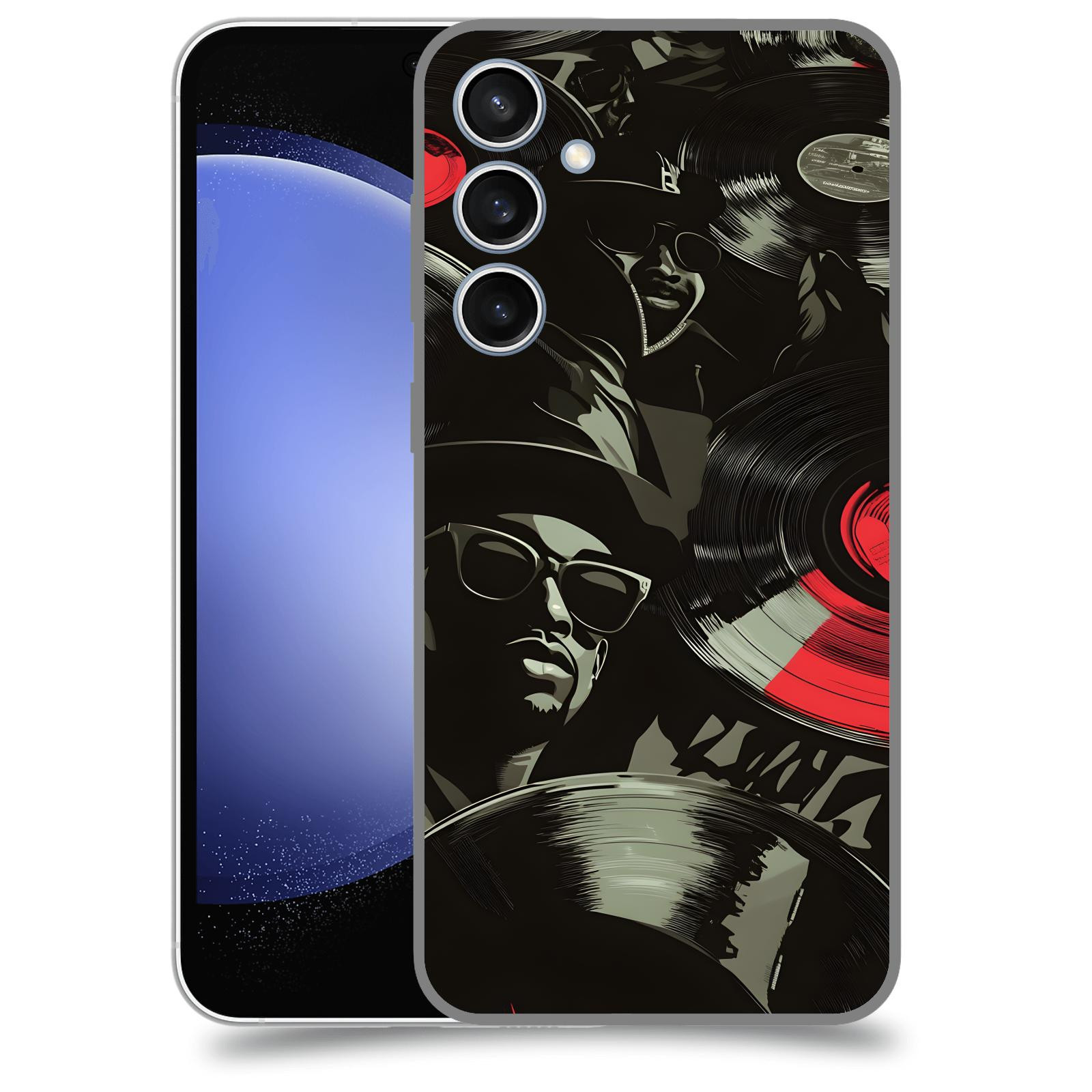 ACOVER Kryt na mobil Samsung Galaxy S23 FE - Vinyl record 2