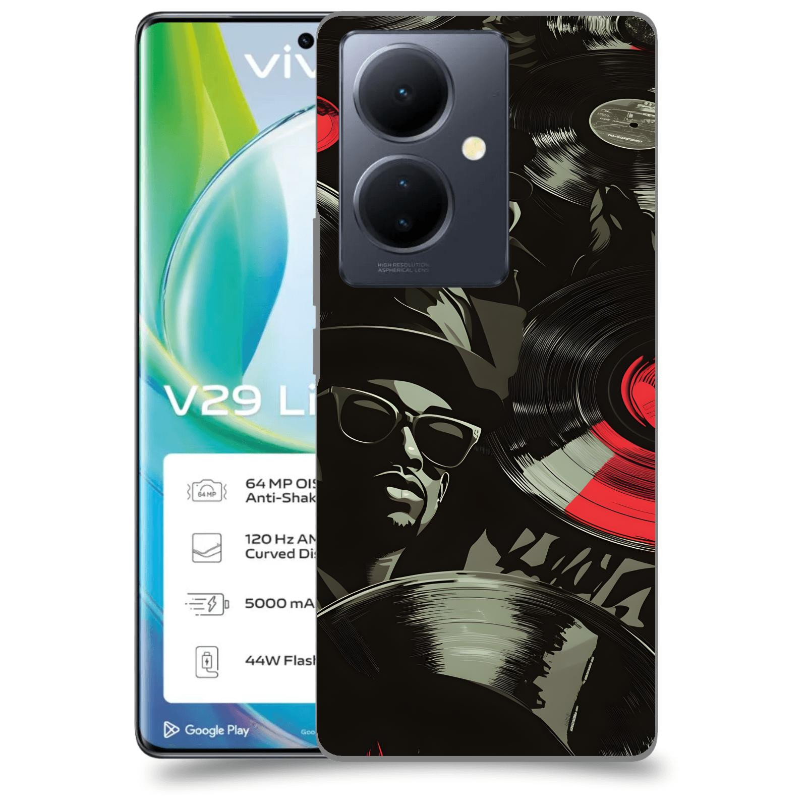 ACOVER Kryt na mobil VIVO V29 Lite 5G - Vinyl record 2