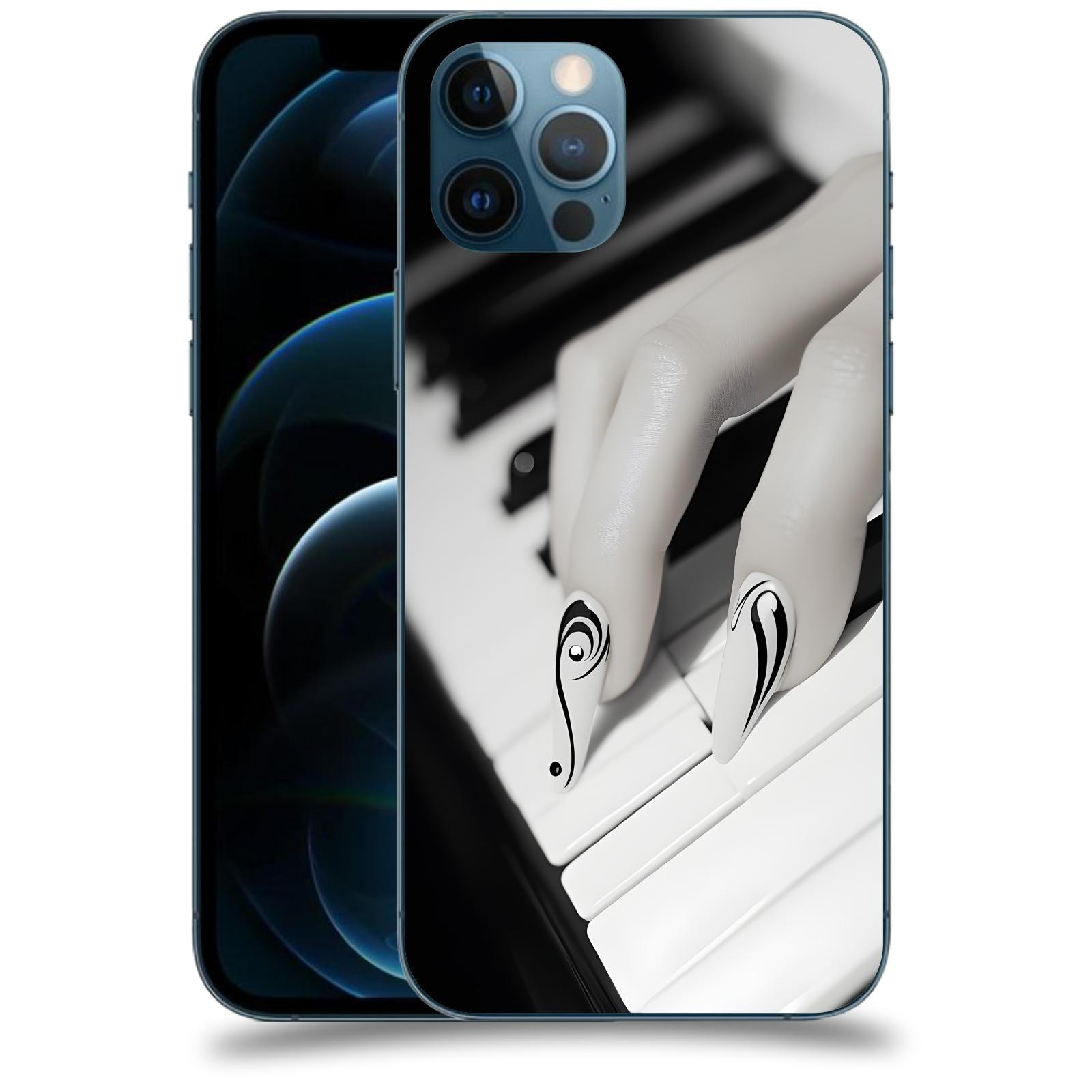 ACOVER Kryt na mobil Apple iPhone 12 Pro - Piano