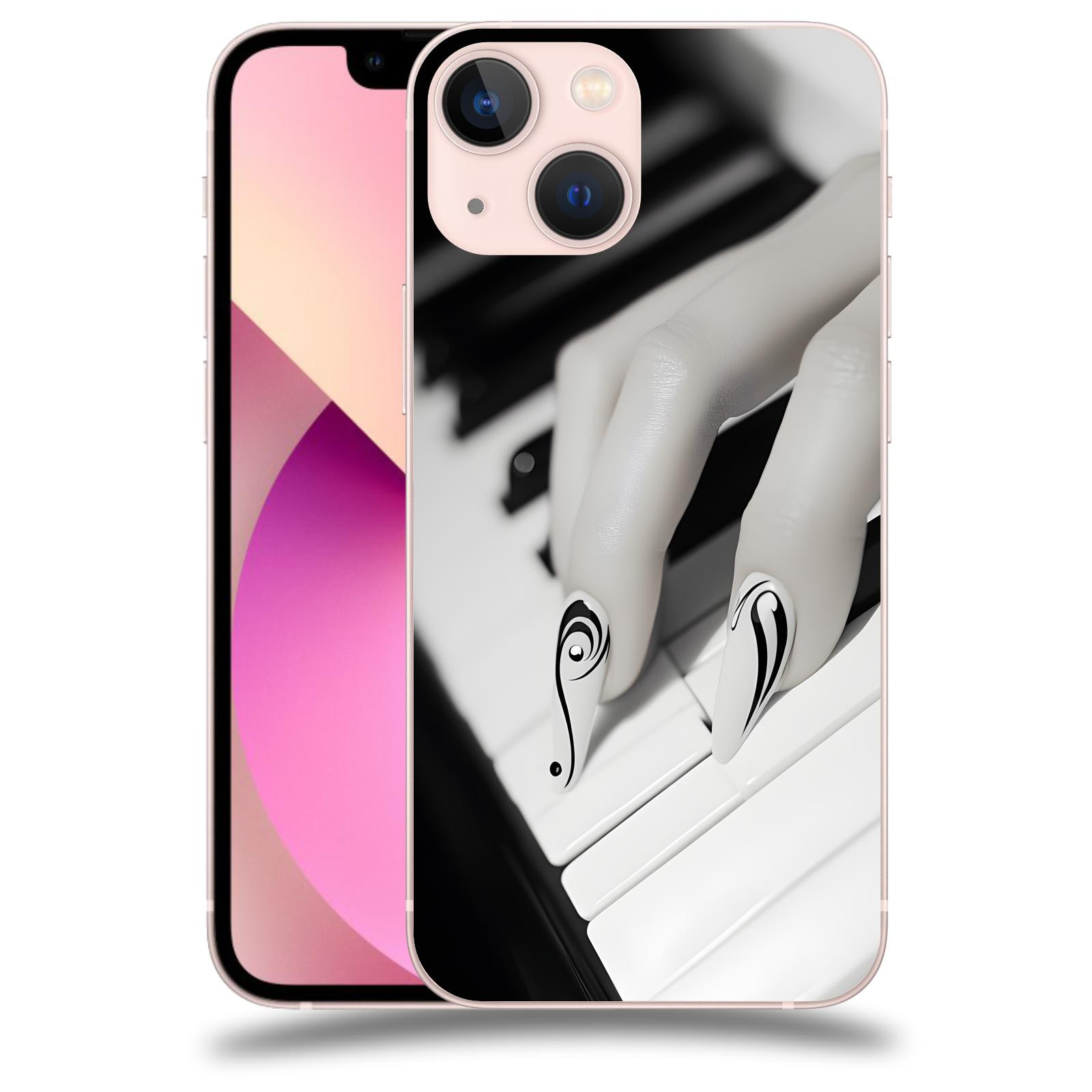ACOVER Kryt na mobil Apple iPhone 13 mini - Piano