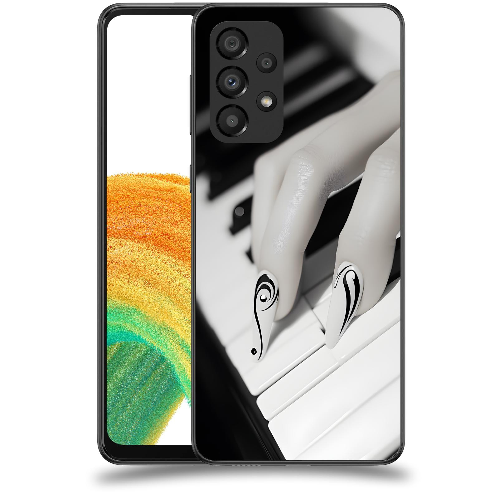 ACOVER Kryt na mobil Samsung Galaxy A33 5G A336 - Piano
