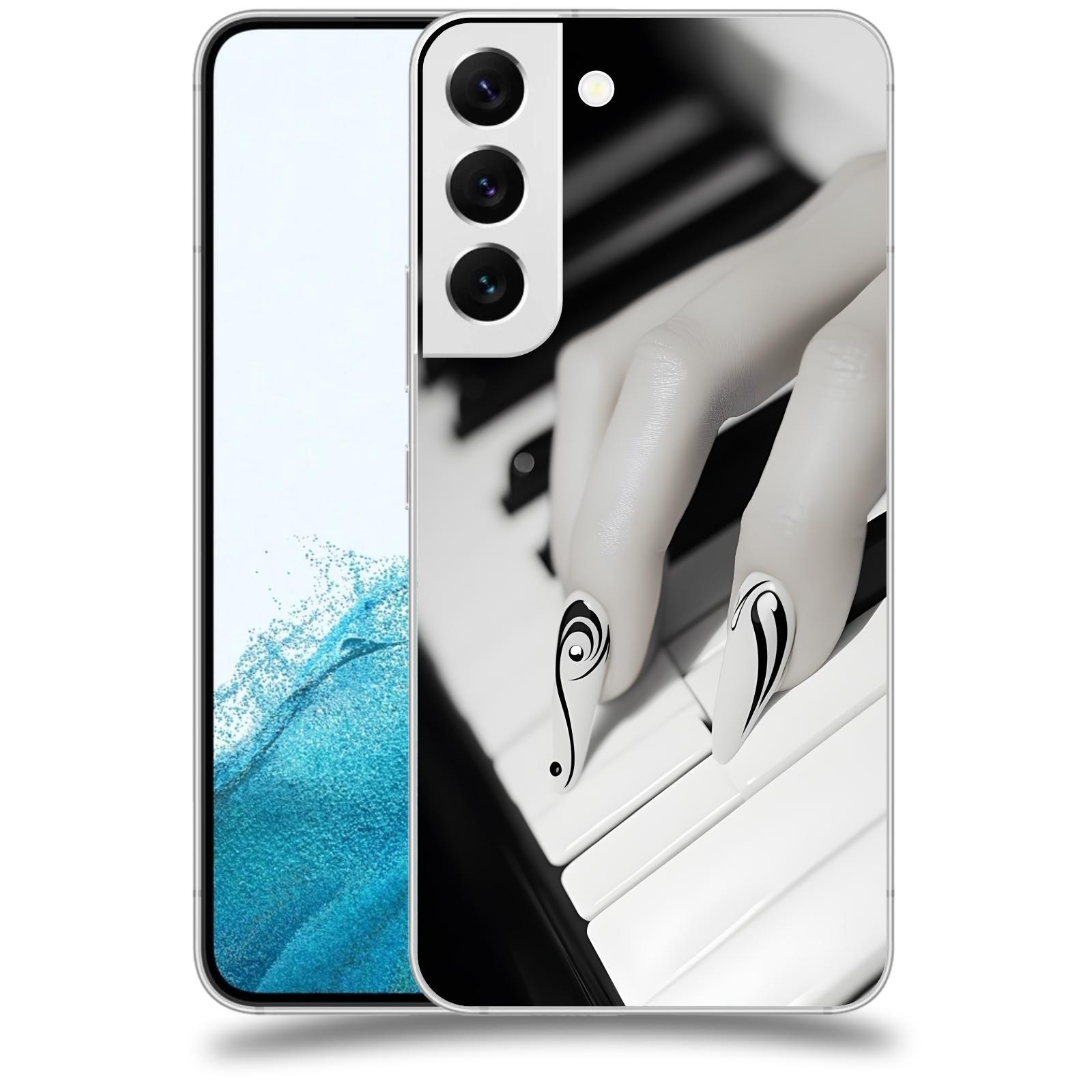 ACOVER Kryt na mobil Samsung Galaxy S22 5G - Piano