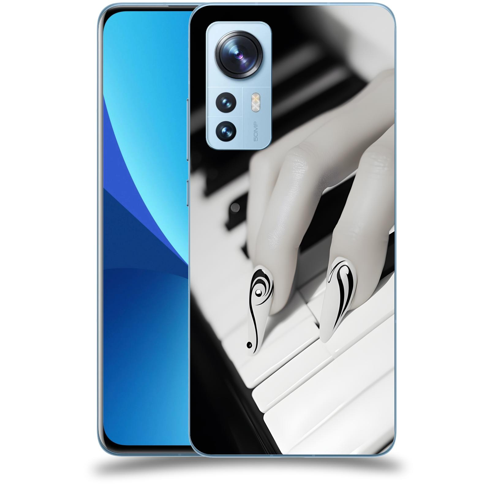 ACOVER Kryt na mobil Xiaomi 12 - Piano