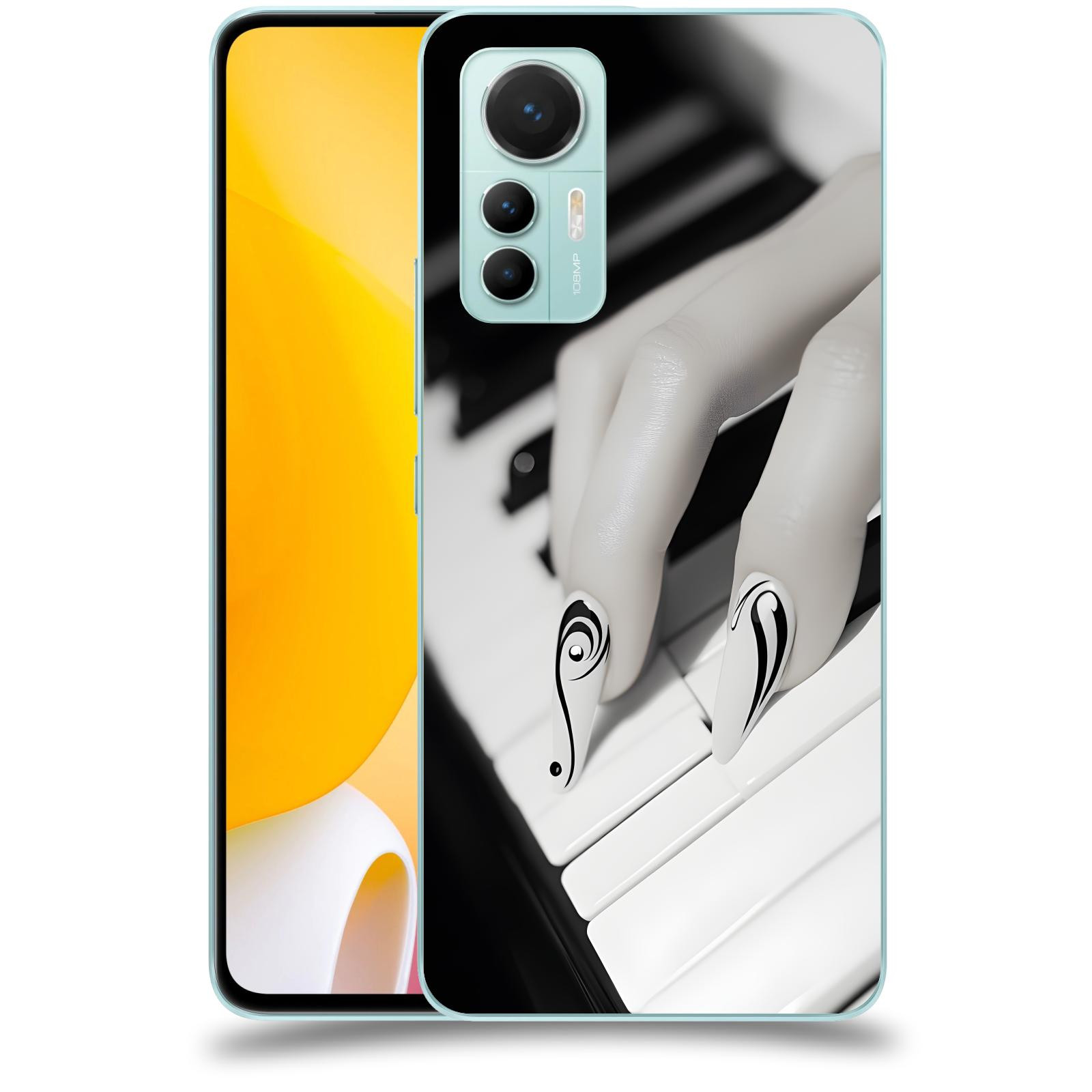 ACOVER Kryt na mobil Xiaomi 12 Lite - Piano