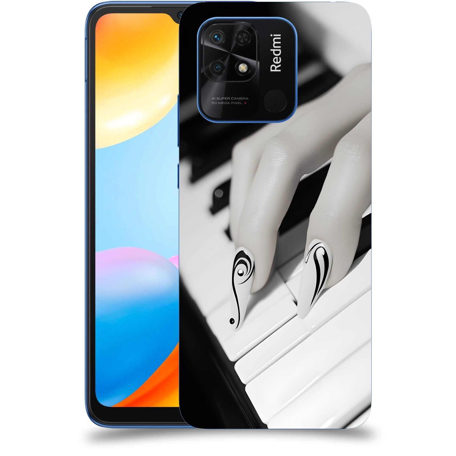ACOVER Kryt na mobil Xiaomi Redmi 10C - Piano