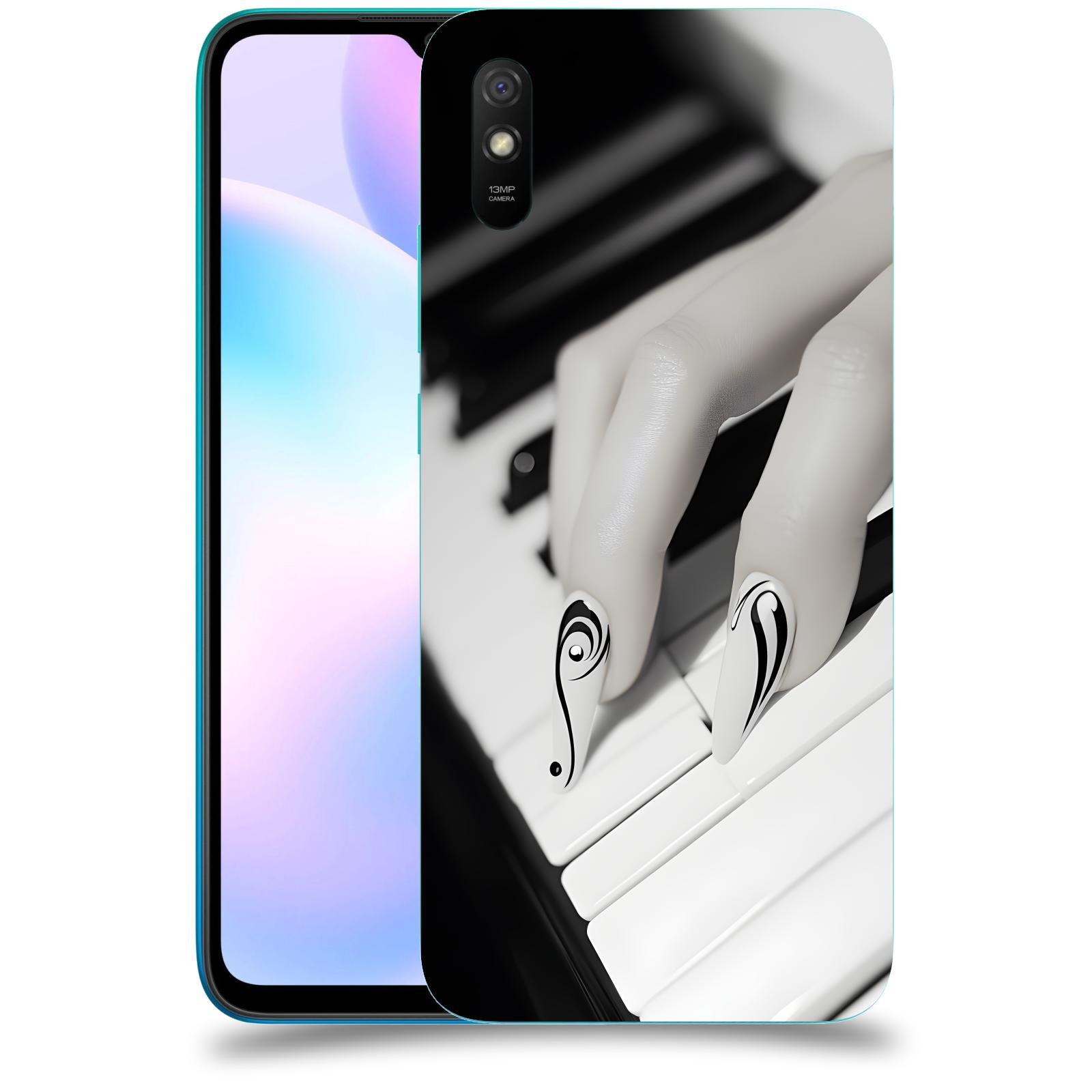 ACOVER Kryt na mobil Xiaomi Redmi 9AT - Piano
