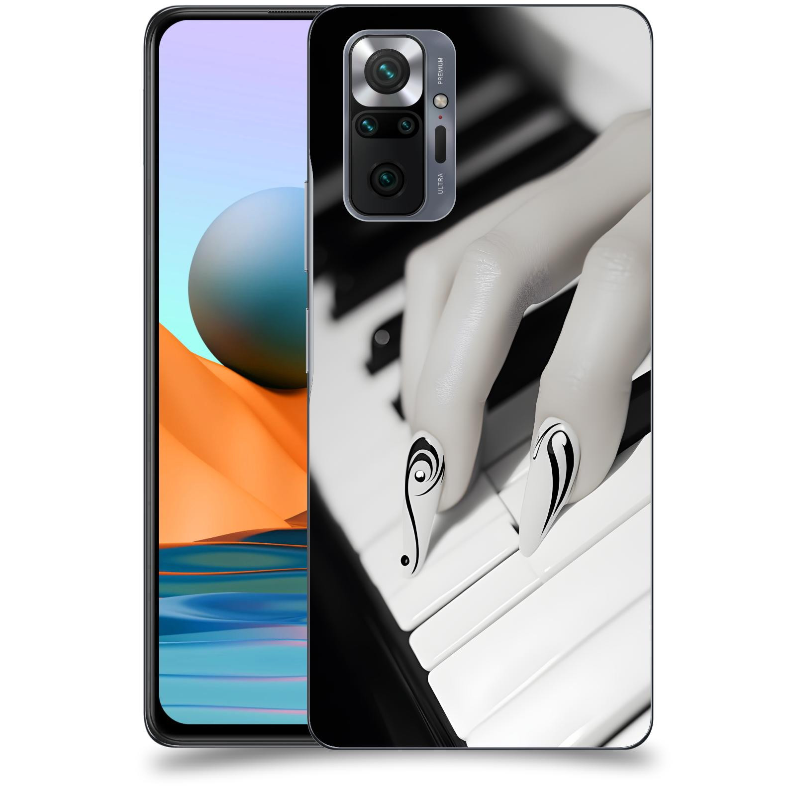 ACOVER Kryt na mobil Xiaomi Redmi Note 10 Pro - Piano