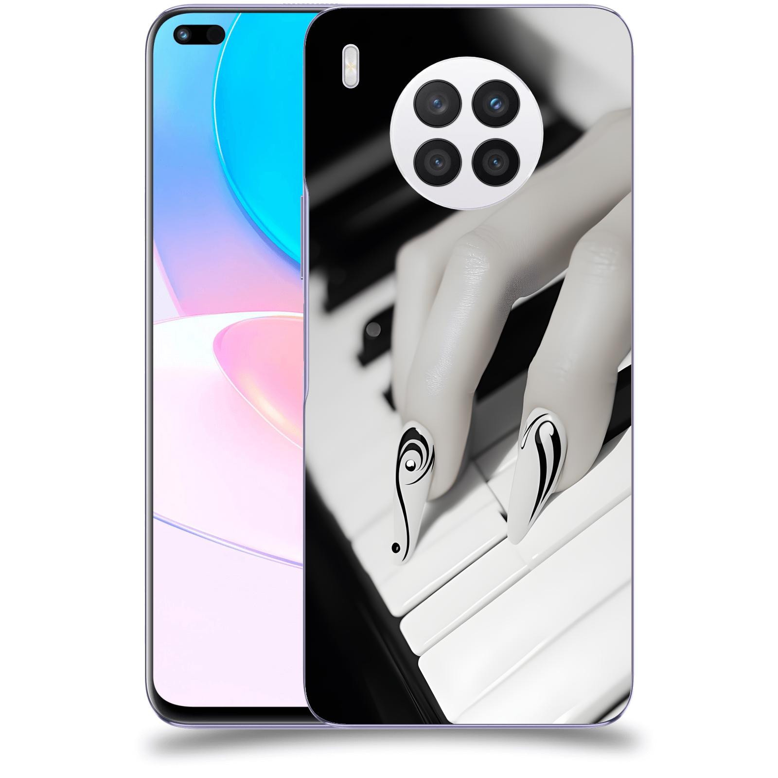 ACOVER Kryt na mobil Huawei Nova 8i - Piano