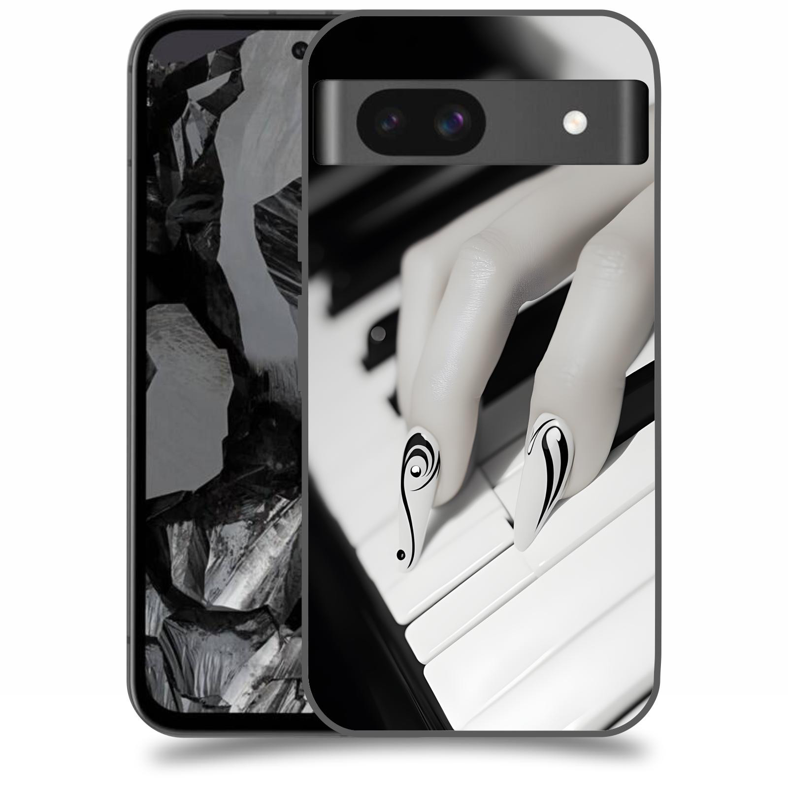 ACOVER Kryt na mobil Google Pixel 8A - Piano