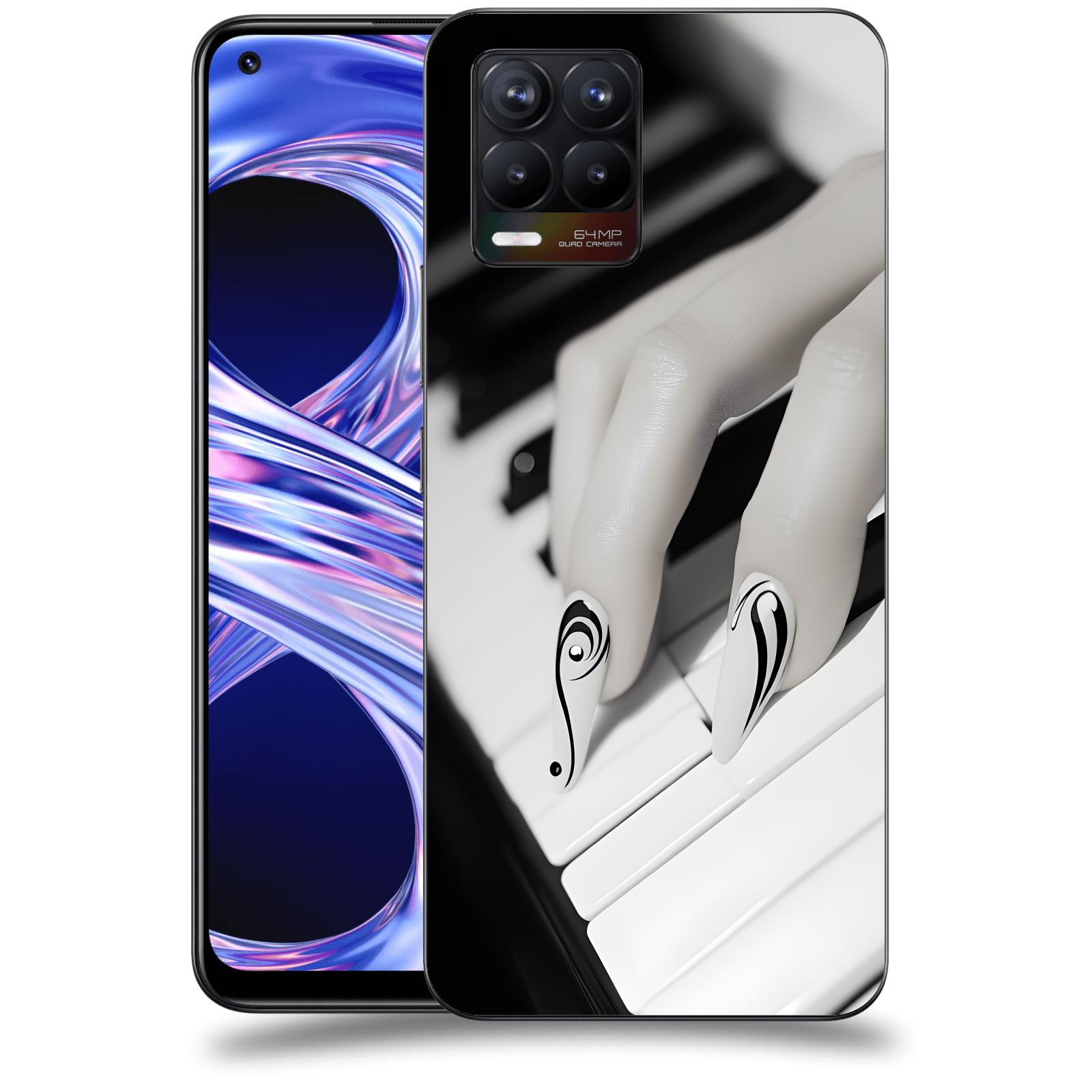 ACOVER Kryt na mobil Realme 8 - Piano