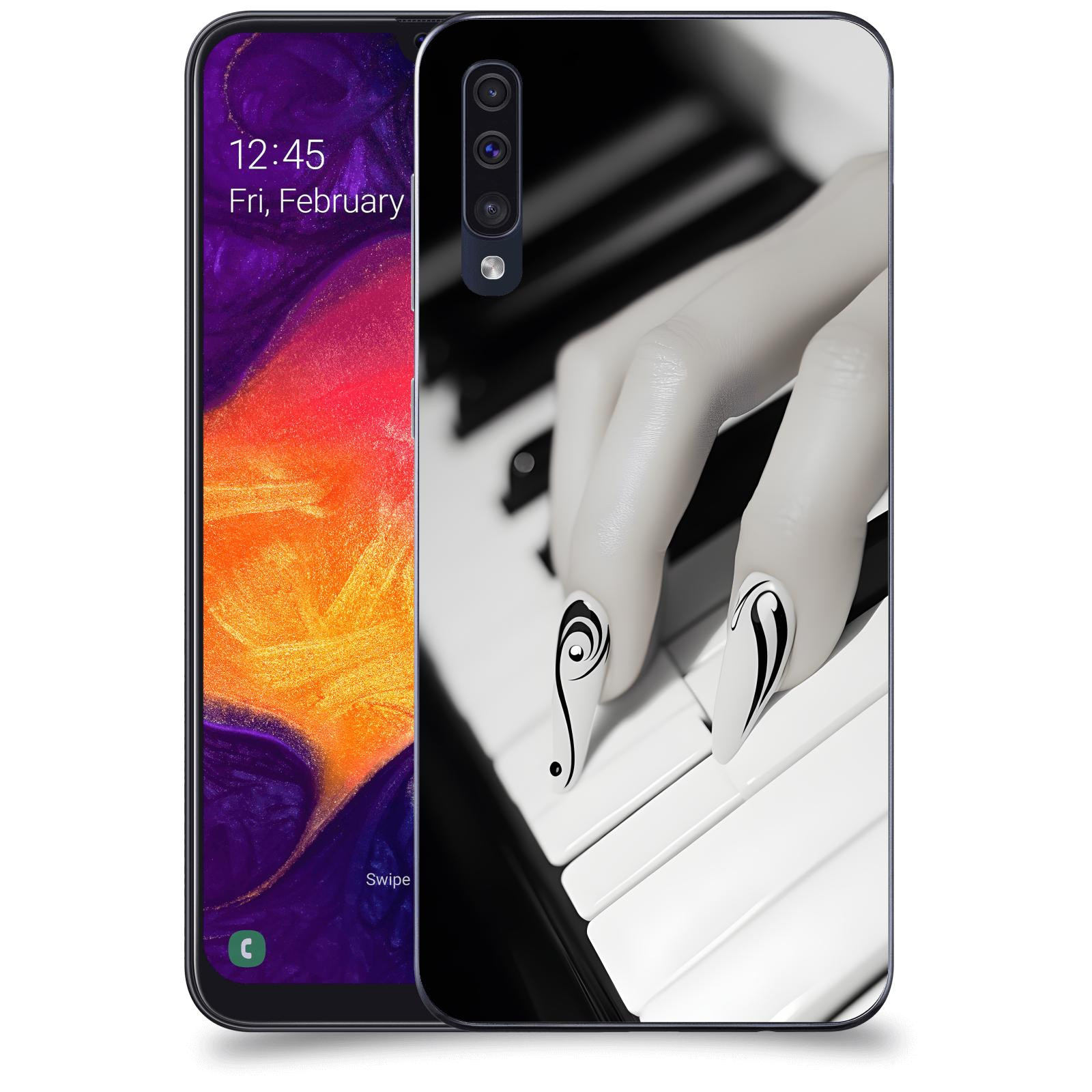 ACOVER Kryt na mobil Samsung Galaxy A50 A505F - Piano