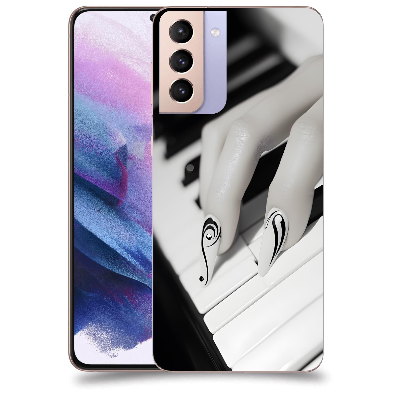 ACOVER Kryt na mobil Samsung Galaxy S21+ G996F - Piano
