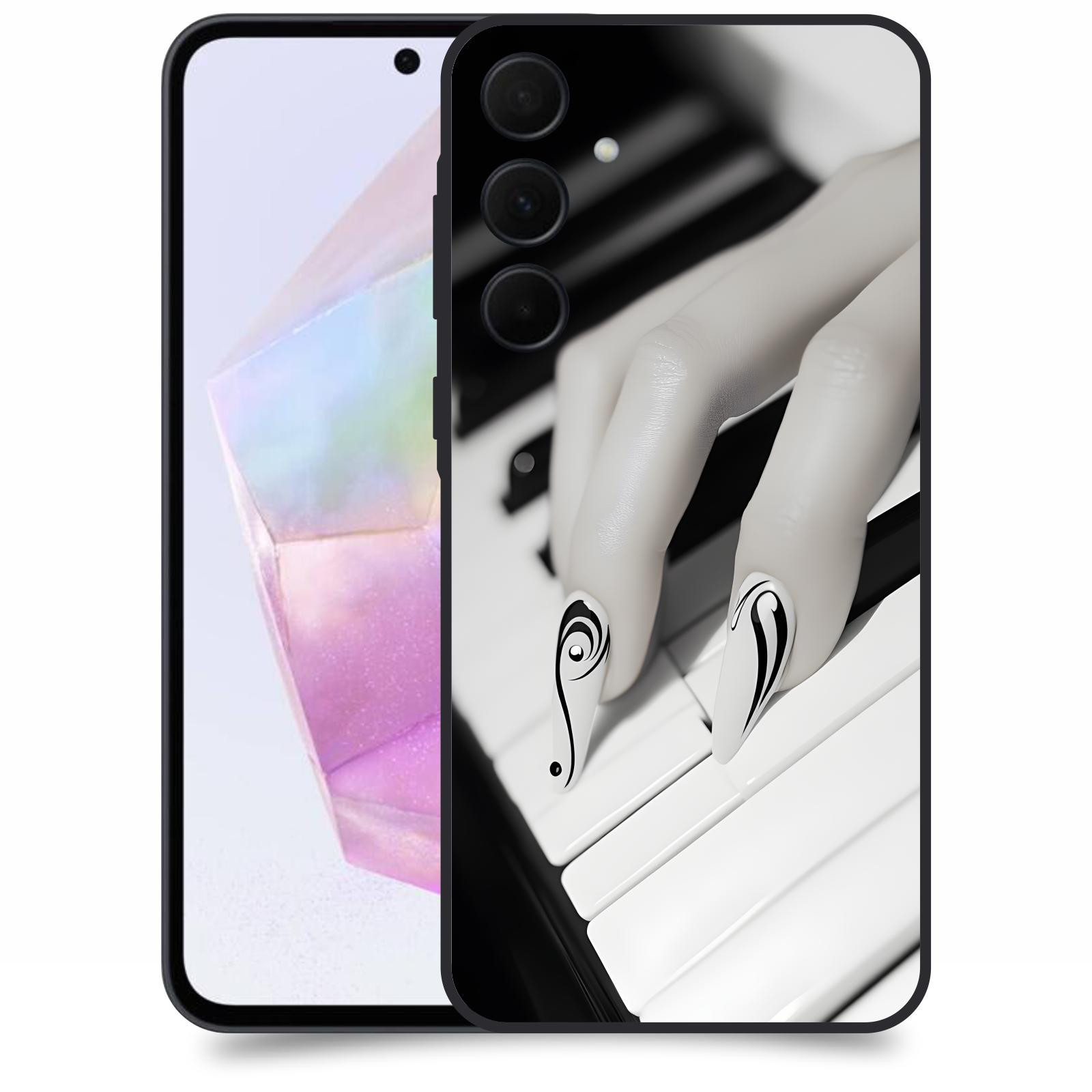 ACOVER Kryt na mobil Samsung Galaxy A35 5G - Piano