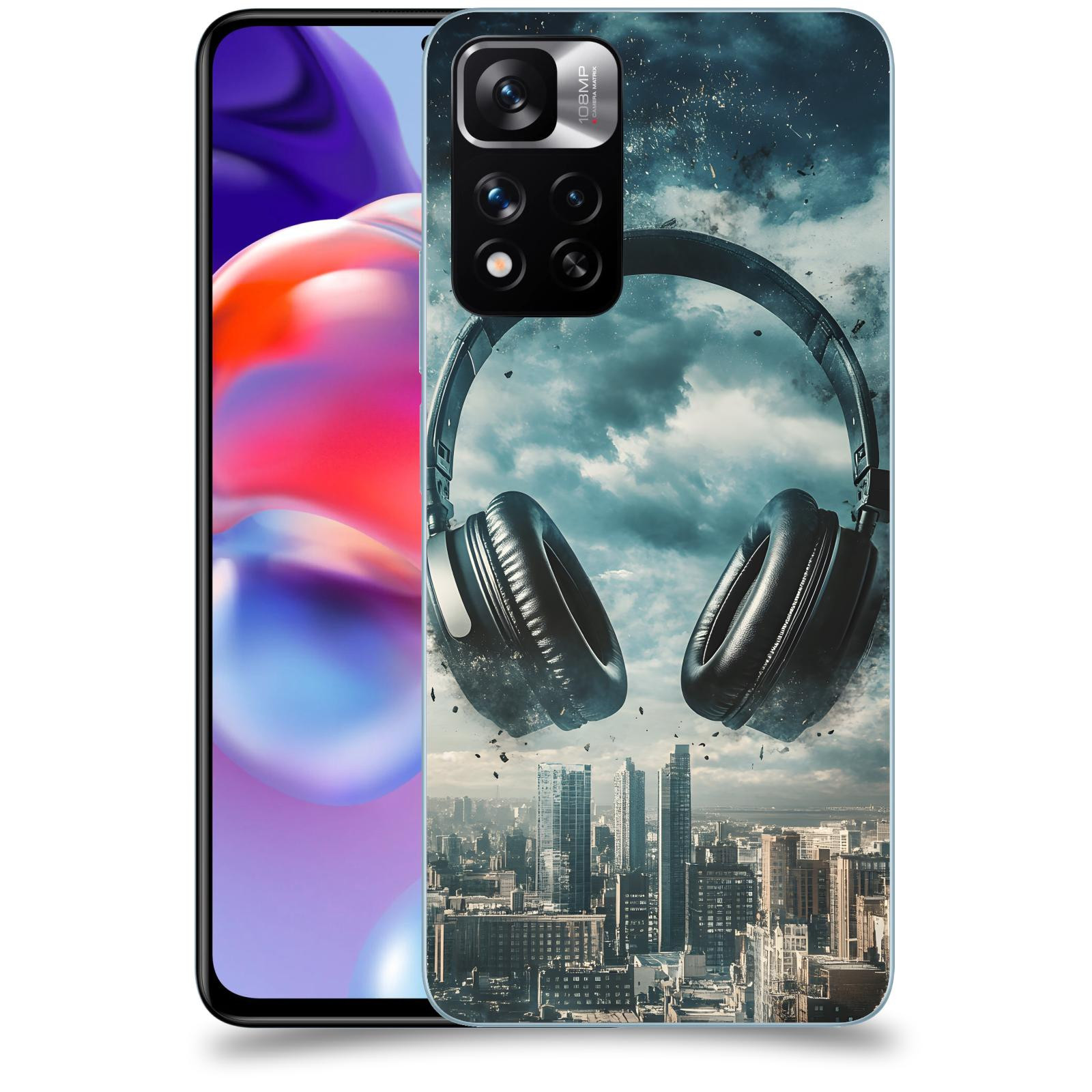 ACOVER Kryt na mobil Xiaomi Redmi Note 11 Pro+ 5G - Sluchátka
