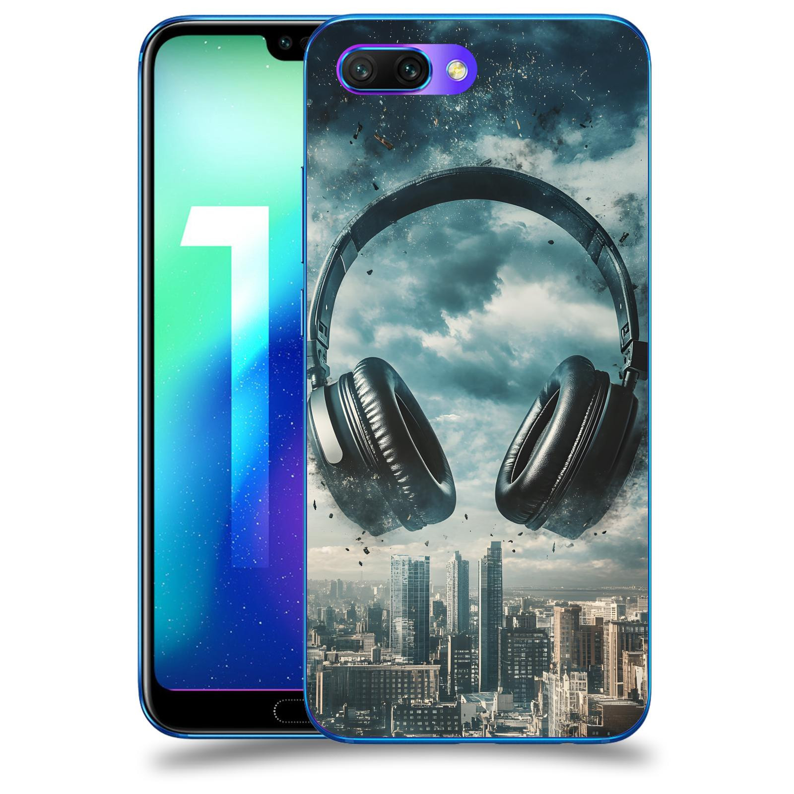 ACOVER Kryt na mobil Honor 10 - Sluchátka