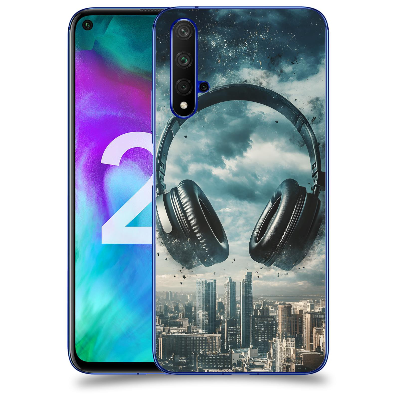 ACOVER Kryt na mobil Honor 20 - Sluchátka
