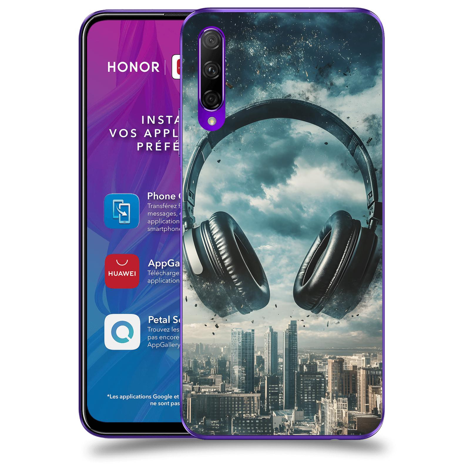 ACOVER Kryt na mobil Honor 9X Pro - Sluchátka