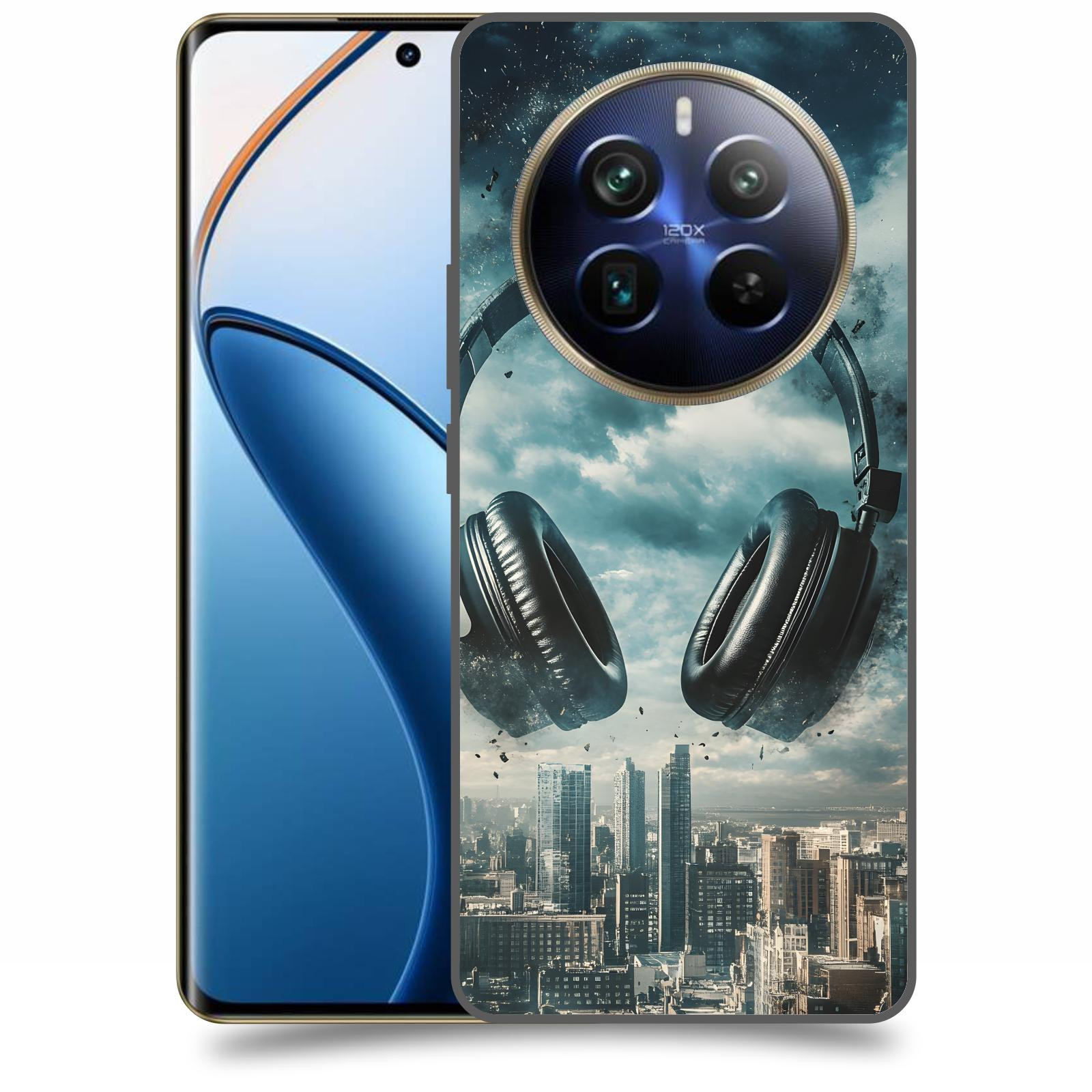 ACOVER Kryt na mobil Realme 12 pro+ 5g - Sluchátka