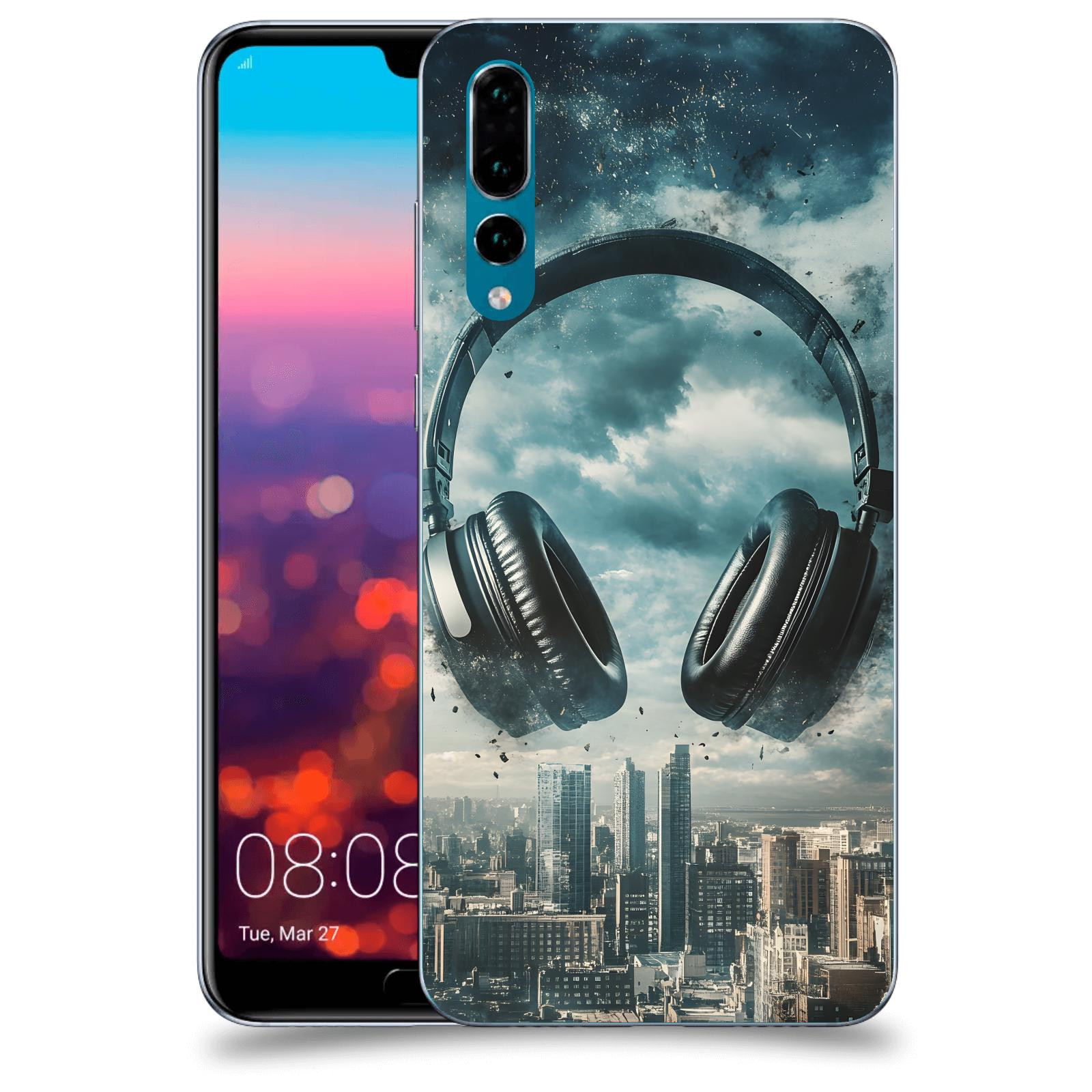 ACOVER Kryt na mobil Huawei P20 Pro - Sluchátka