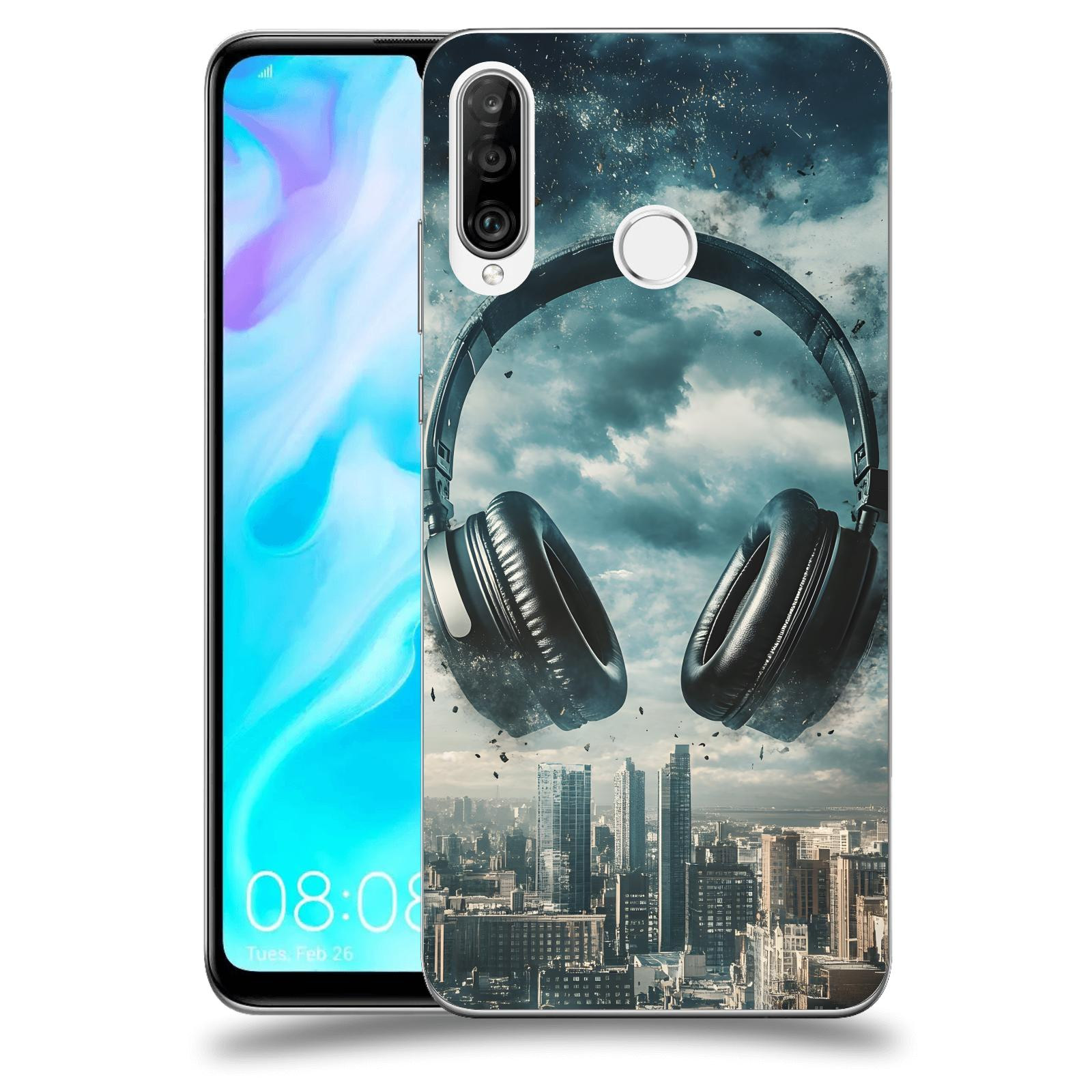 ACOVER Kryt na mobil Huawei P30 Lite - Sluchátka