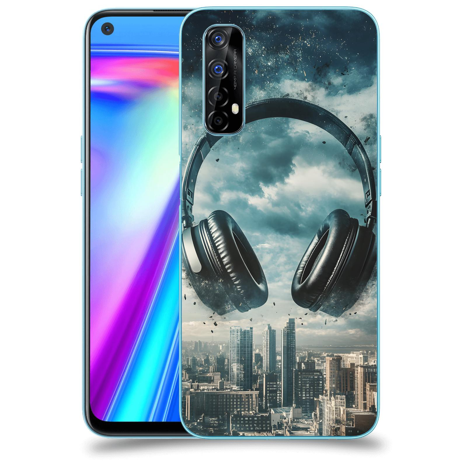 ACOVER Kryt na mobil Realme 7 - Sluchátka