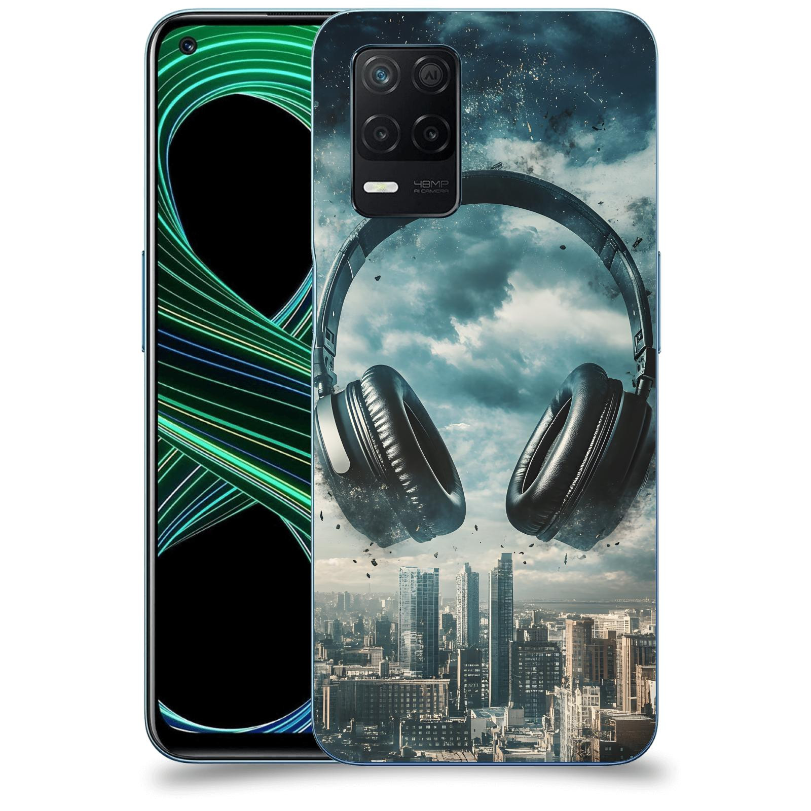 ACOVER Kryt na mobil Realme 8 5G - Sluchátka