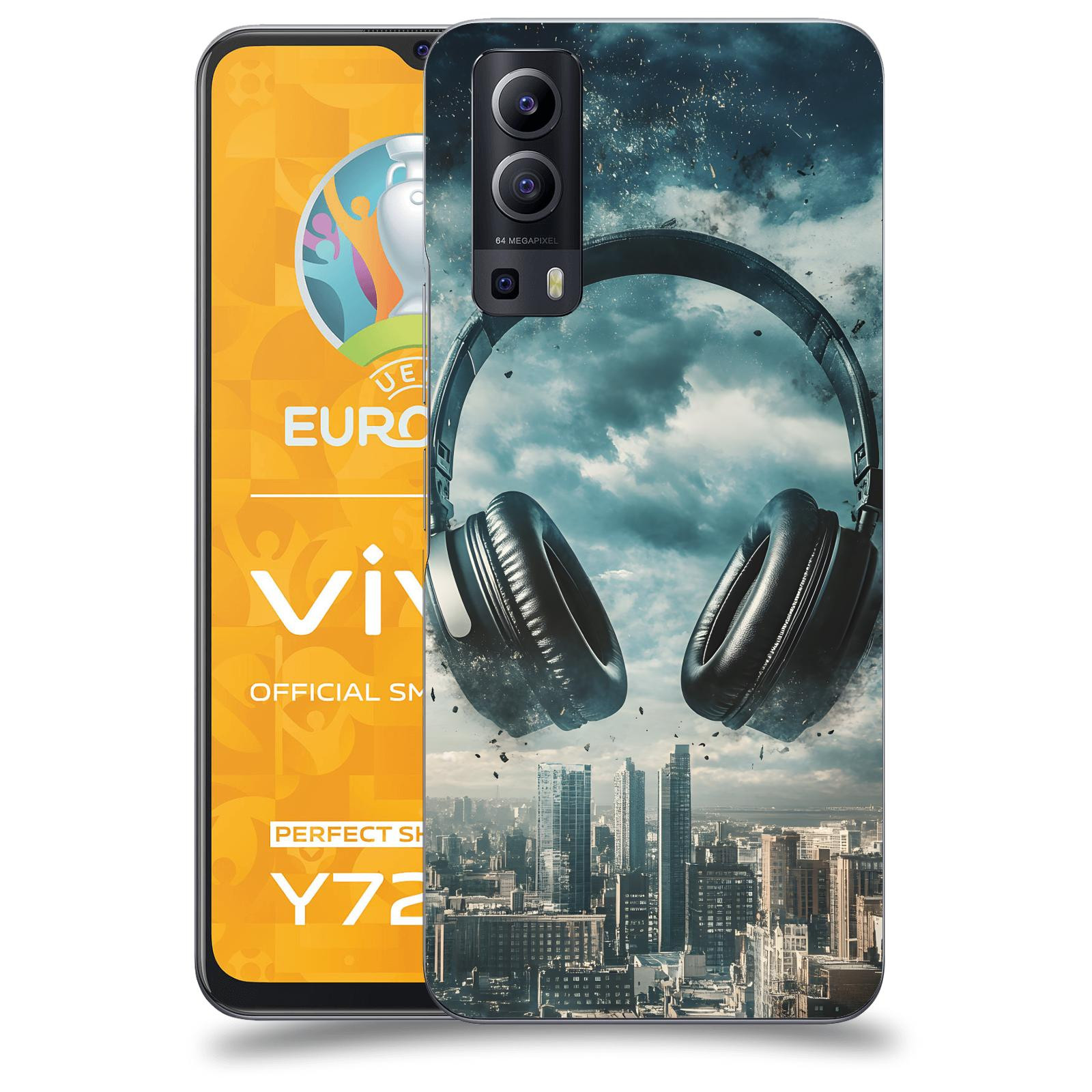 ACOVER Kryt na mobil Vivo Y72 5G - Sluchátka