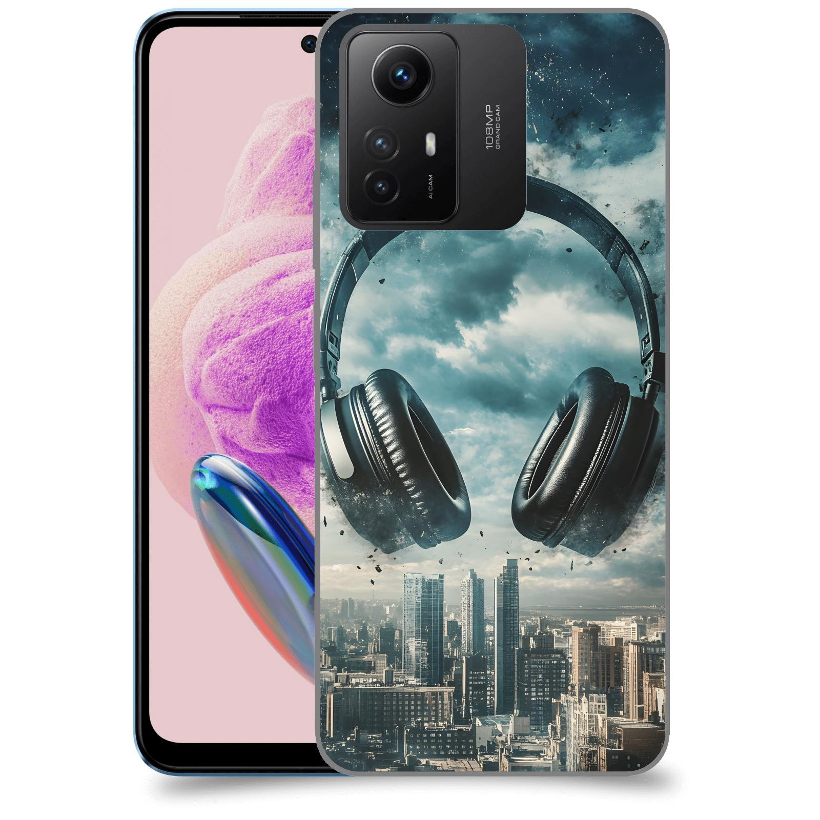 ACOVER Kryt na mobil Xiaomi Redmi Note 12S - Sluchátka
