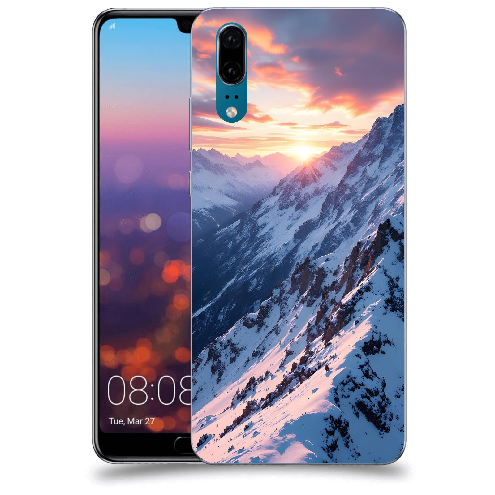 ACOVER Kryt na mobil Huawei P20 - Hory