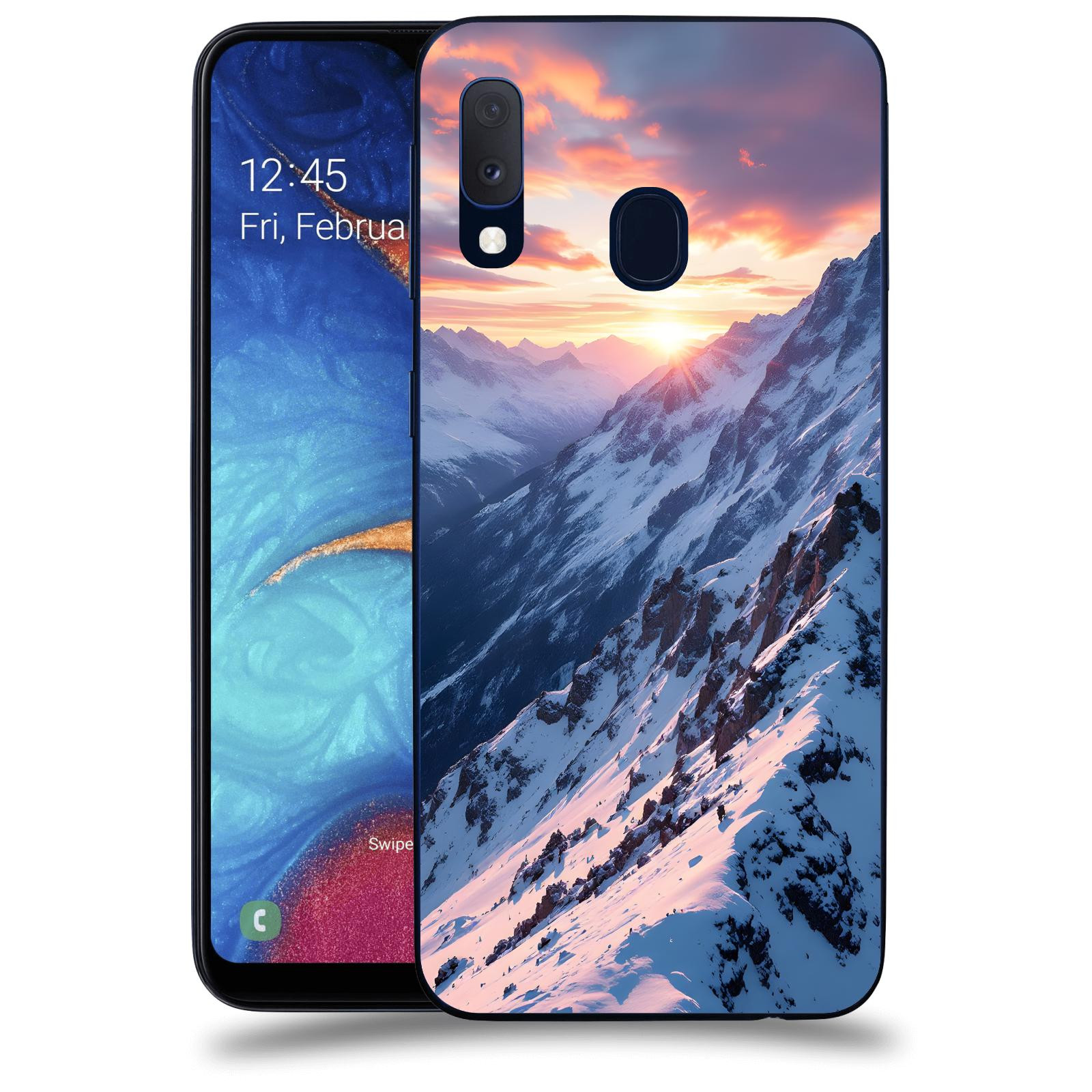 ACOVER Kryt na mobil Samsung Galaxy A20e A202F - Hory