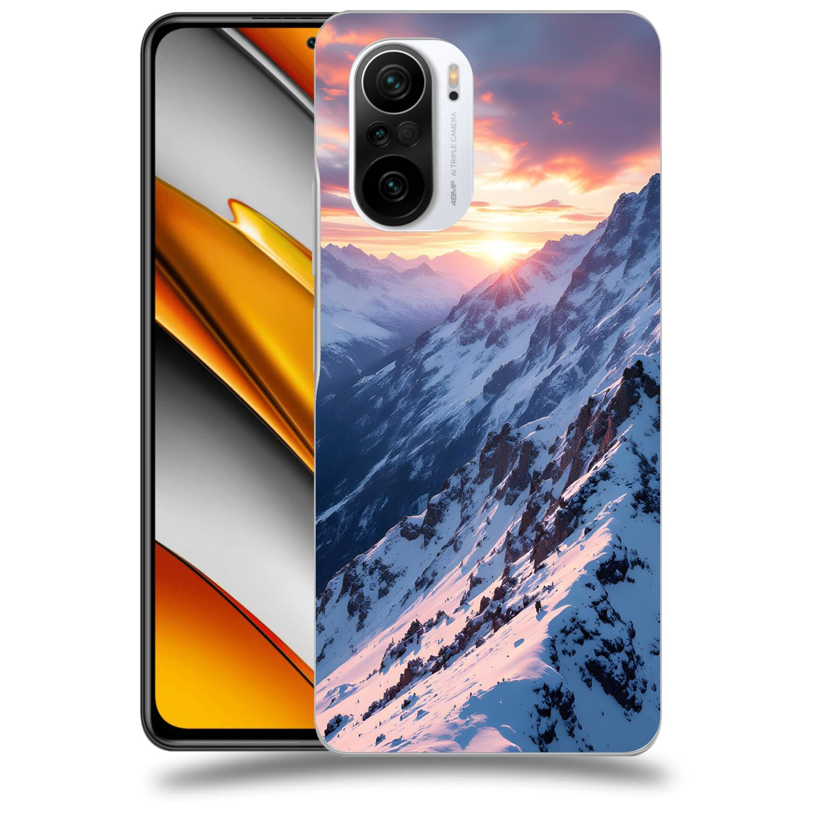 ACOVER Kryt na mobil Xiaomi Poco F3 - Hory