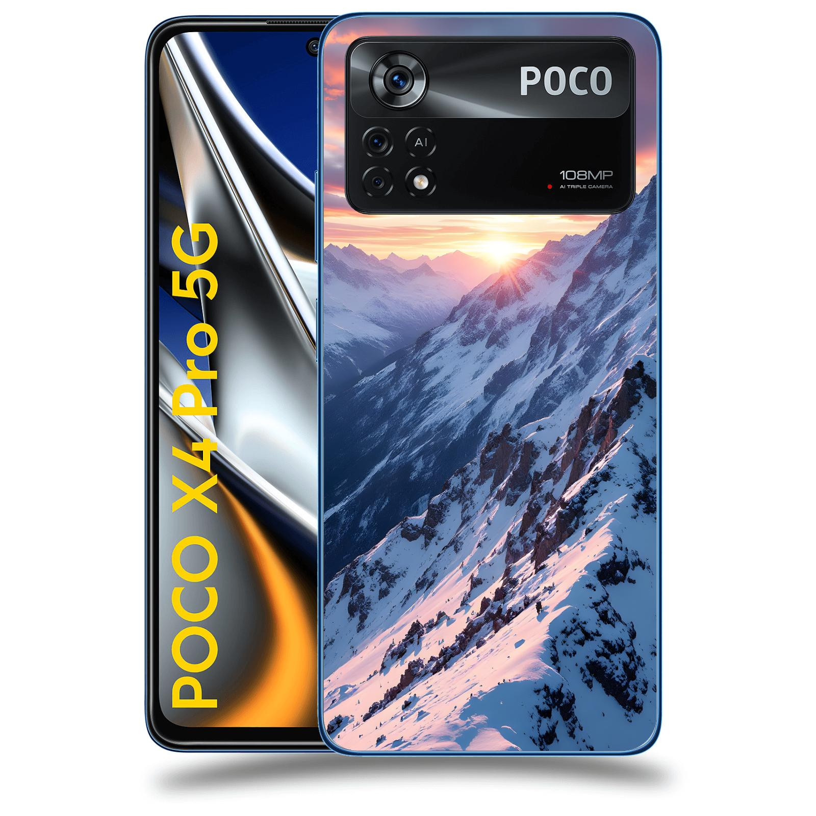 ACOVER Kryt na mobil Xiaomi Poco X4 Pro 5G - Hory