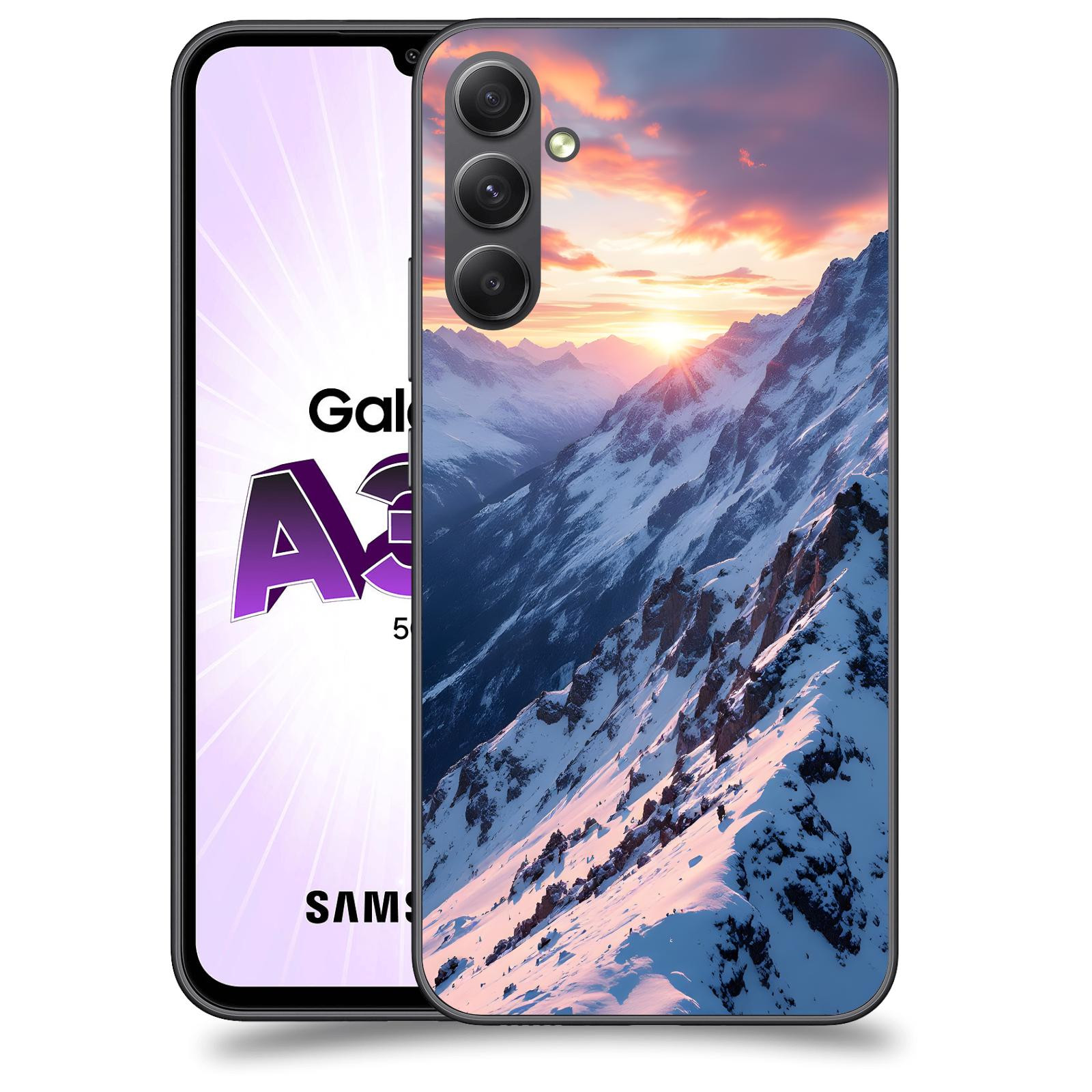 ACOVER Kryt na mobil Samsung Galaxy A34 - Hory