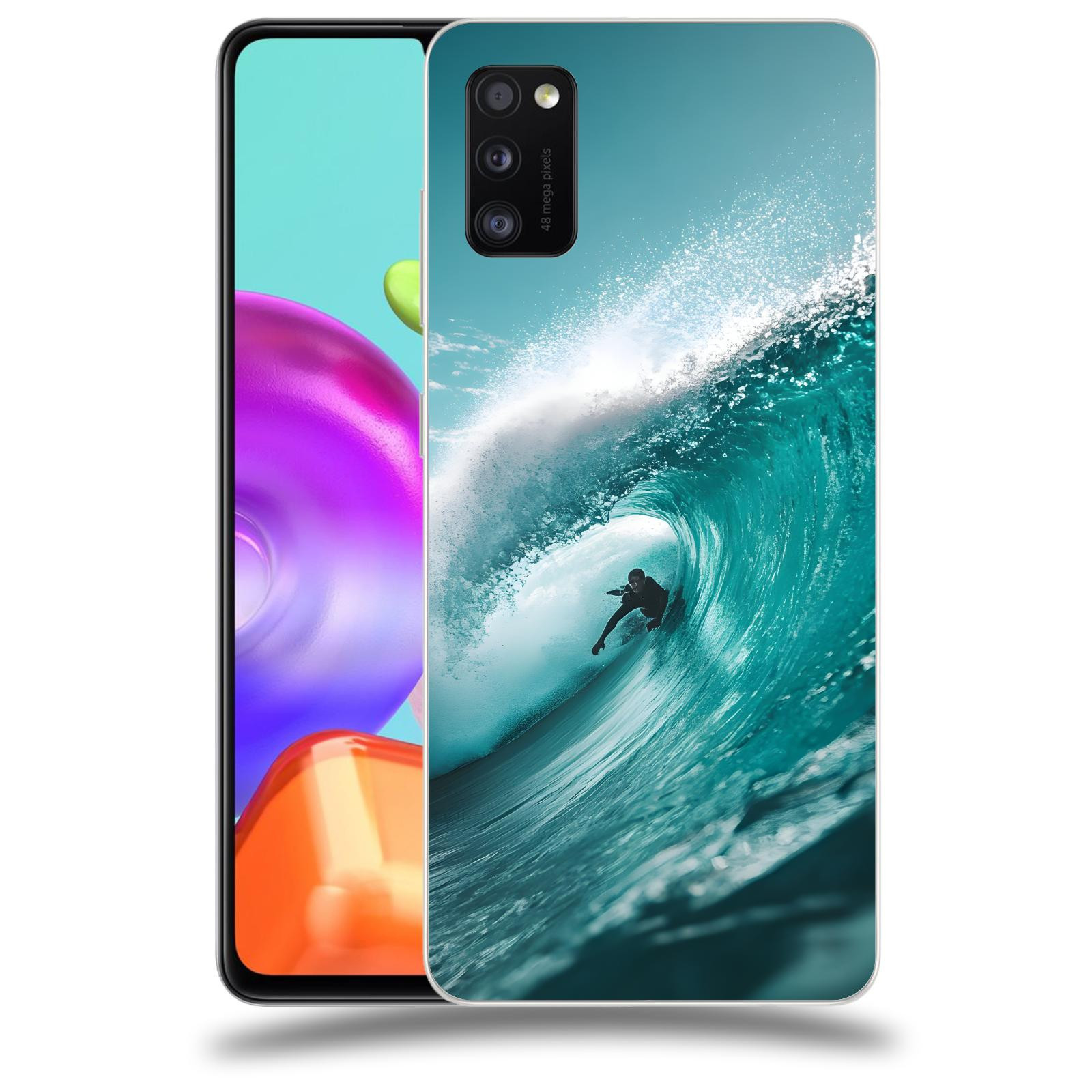 ACOVER Kryt na mobil Samsung Galaxy A41 A415F - Vlna