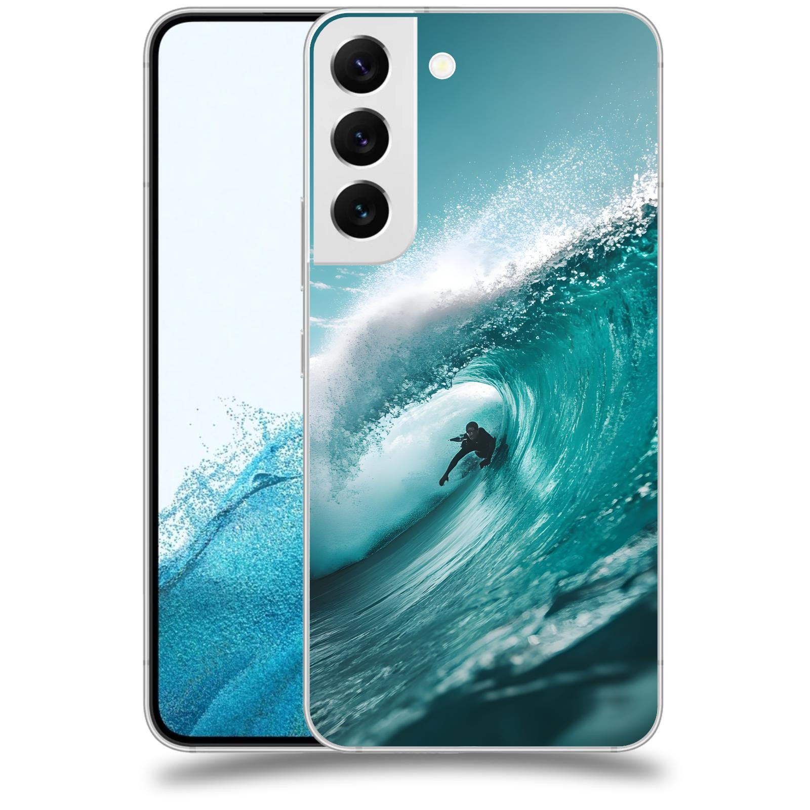 ACOVER Kryt na mobil Samsung Galaxy S22 5G - Vlna