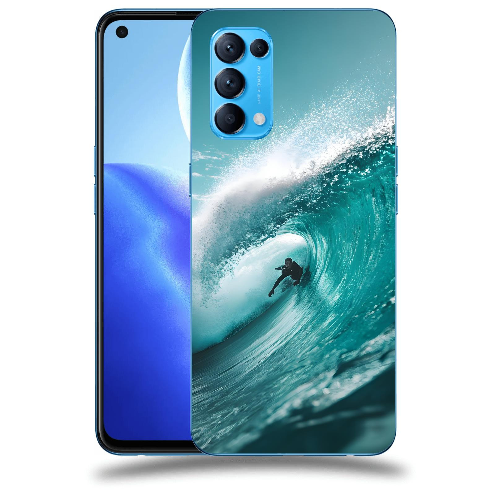 ACOVER Kryt na mobil OPPO Reno 5 5G - Vlna