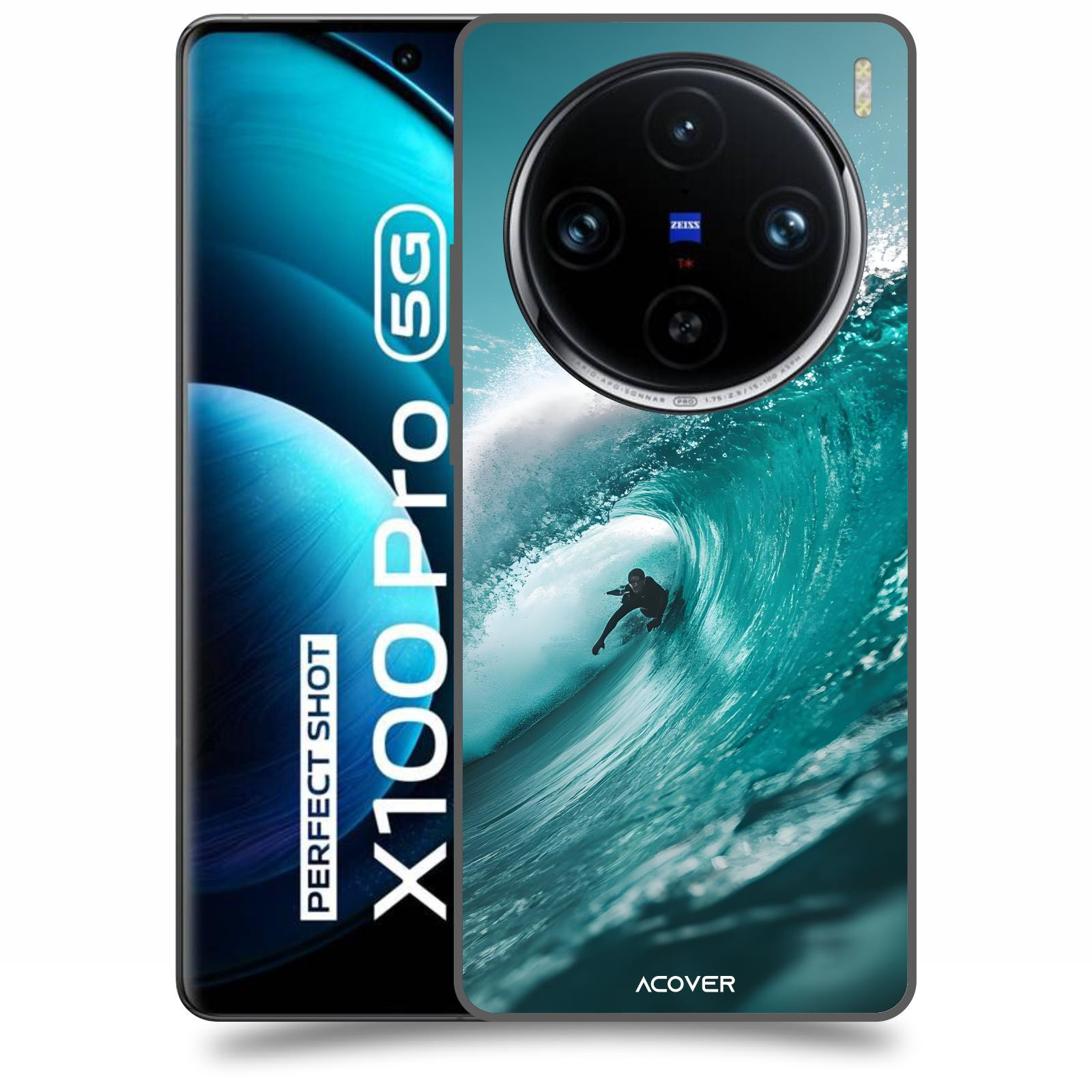 ACOVER Kryt na mobil Vivo X100 Pro - Vlna