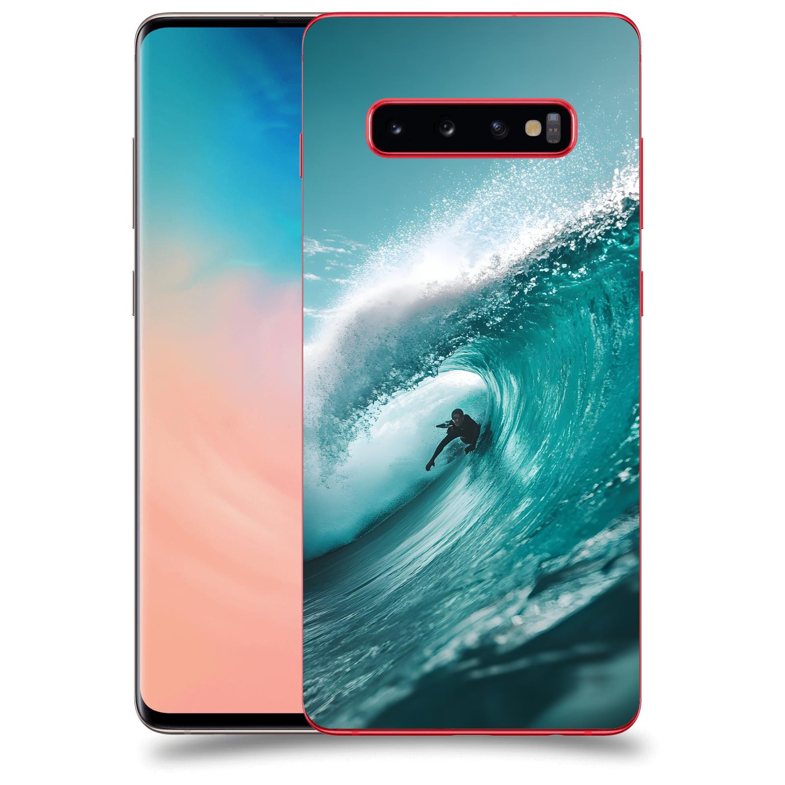 ACOVER Kryt na mobil Samsung Galaxy S10 Plus G975 - Vlna