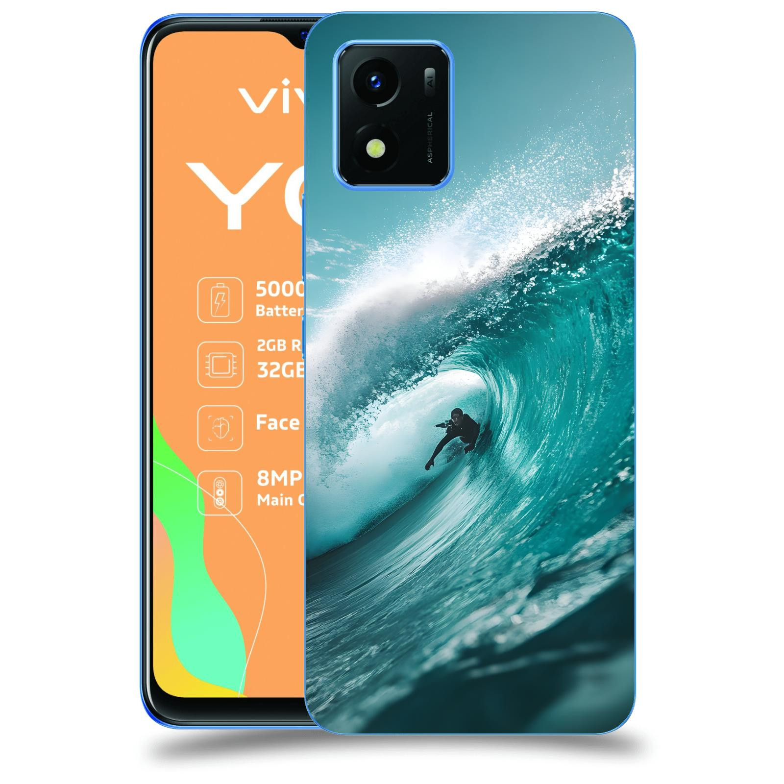 ACOVER Kryt na mobil Vivo Y01 - Vlna