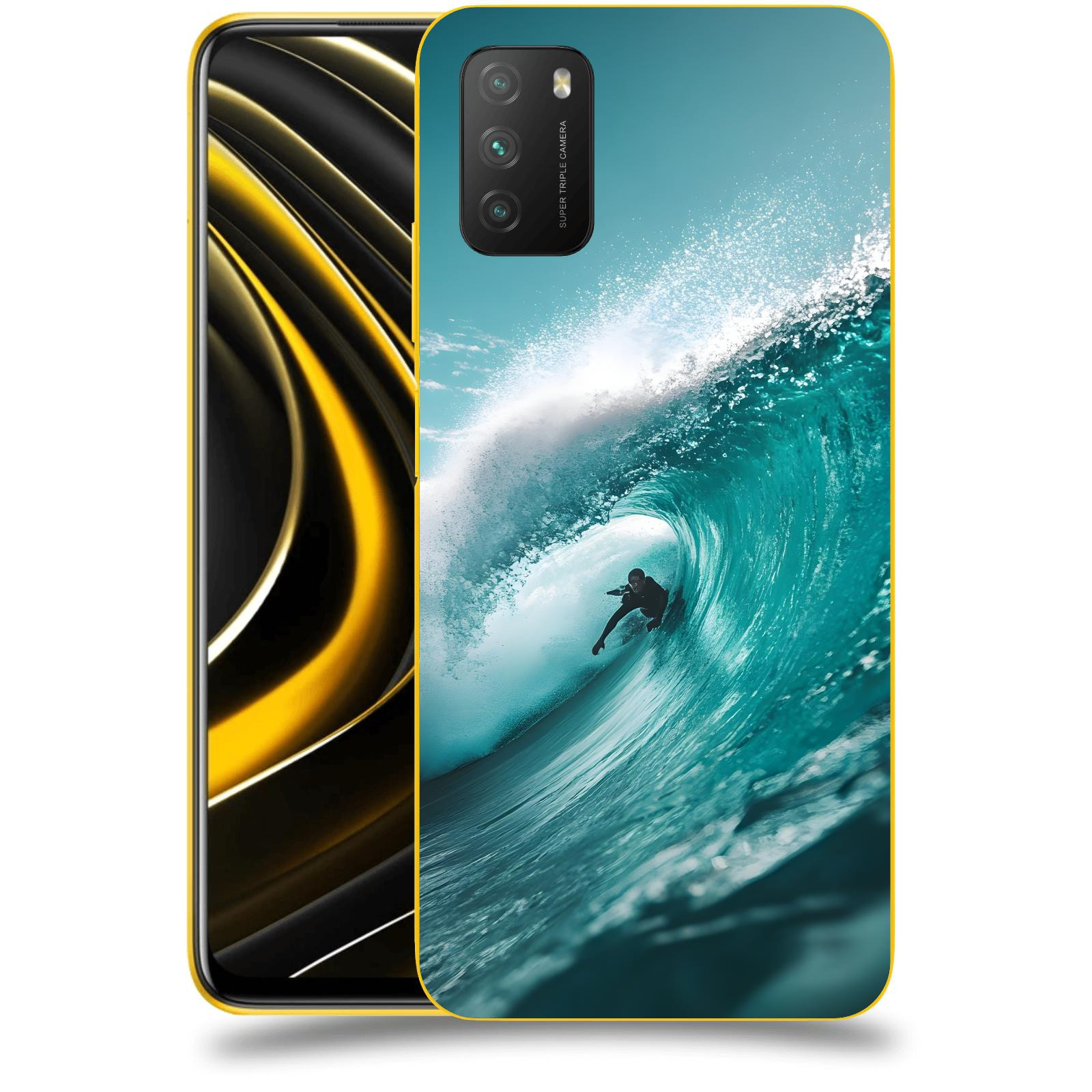 ACOVER Kryt na mobil Xiaomi Poco M3 - Vlna