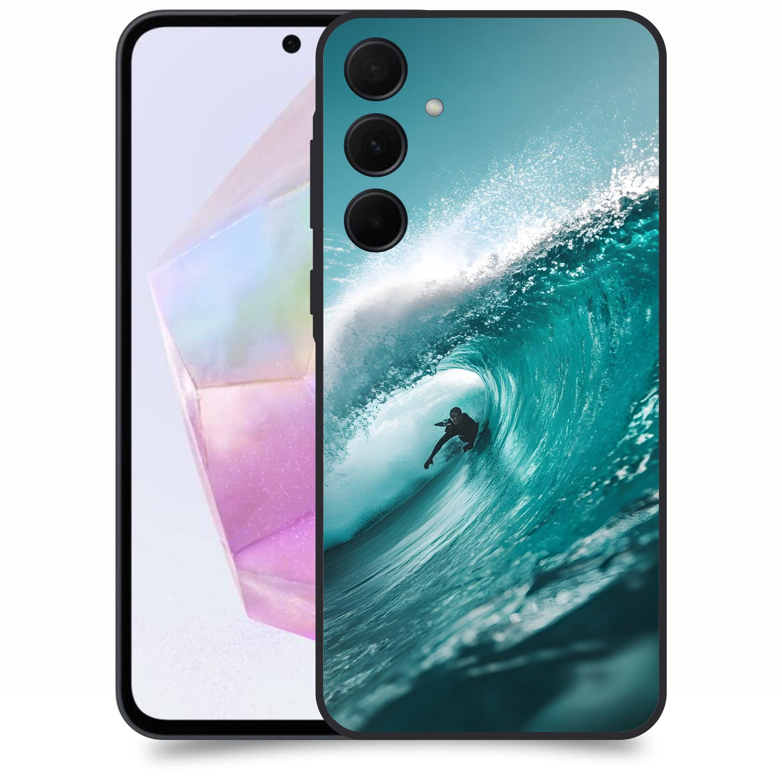 ACOVER Kryt na mobil Samsung Galaxy A35 5G - Vlna