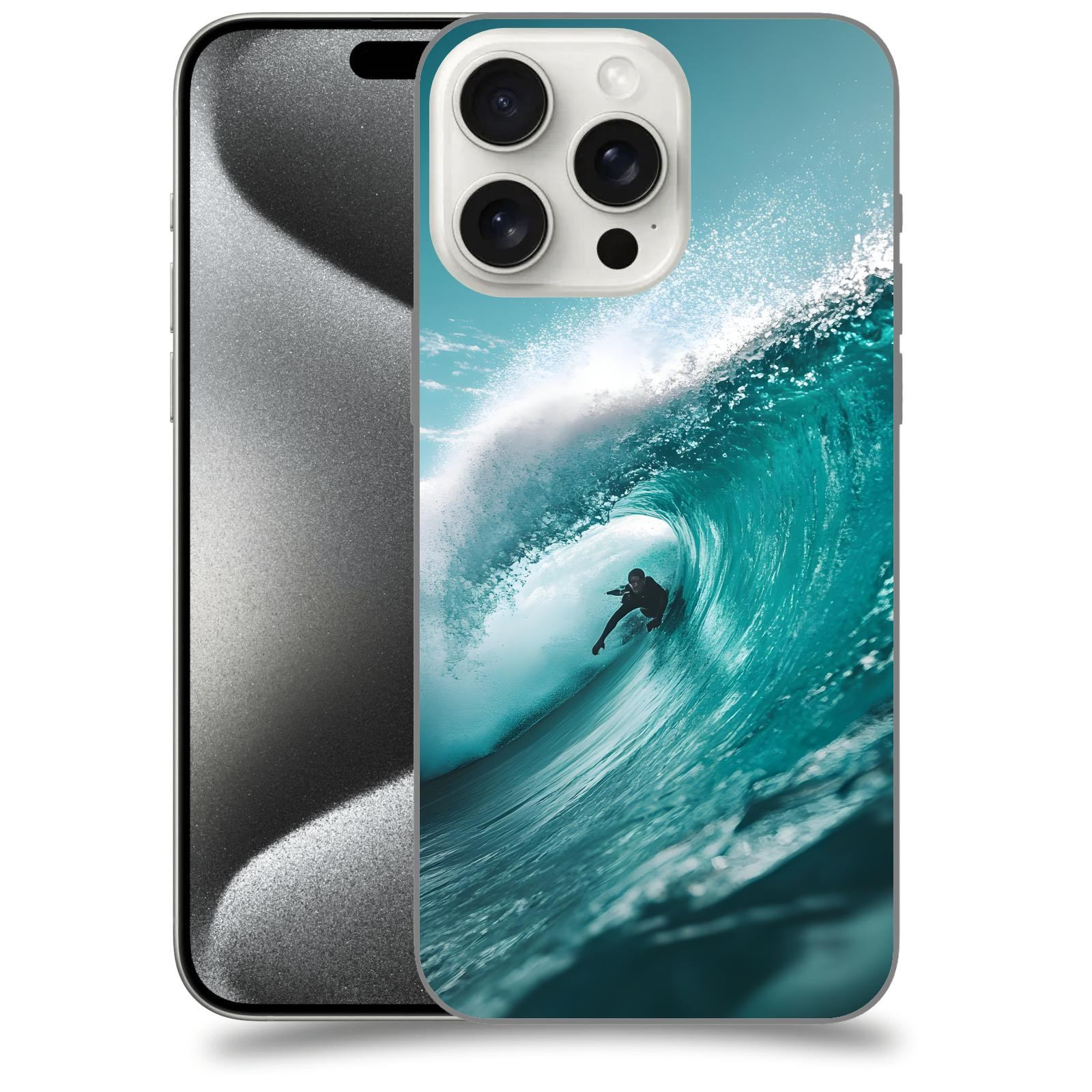 ACOVER Kryt na mobil Apple iPhone 15 pro max - Vlna