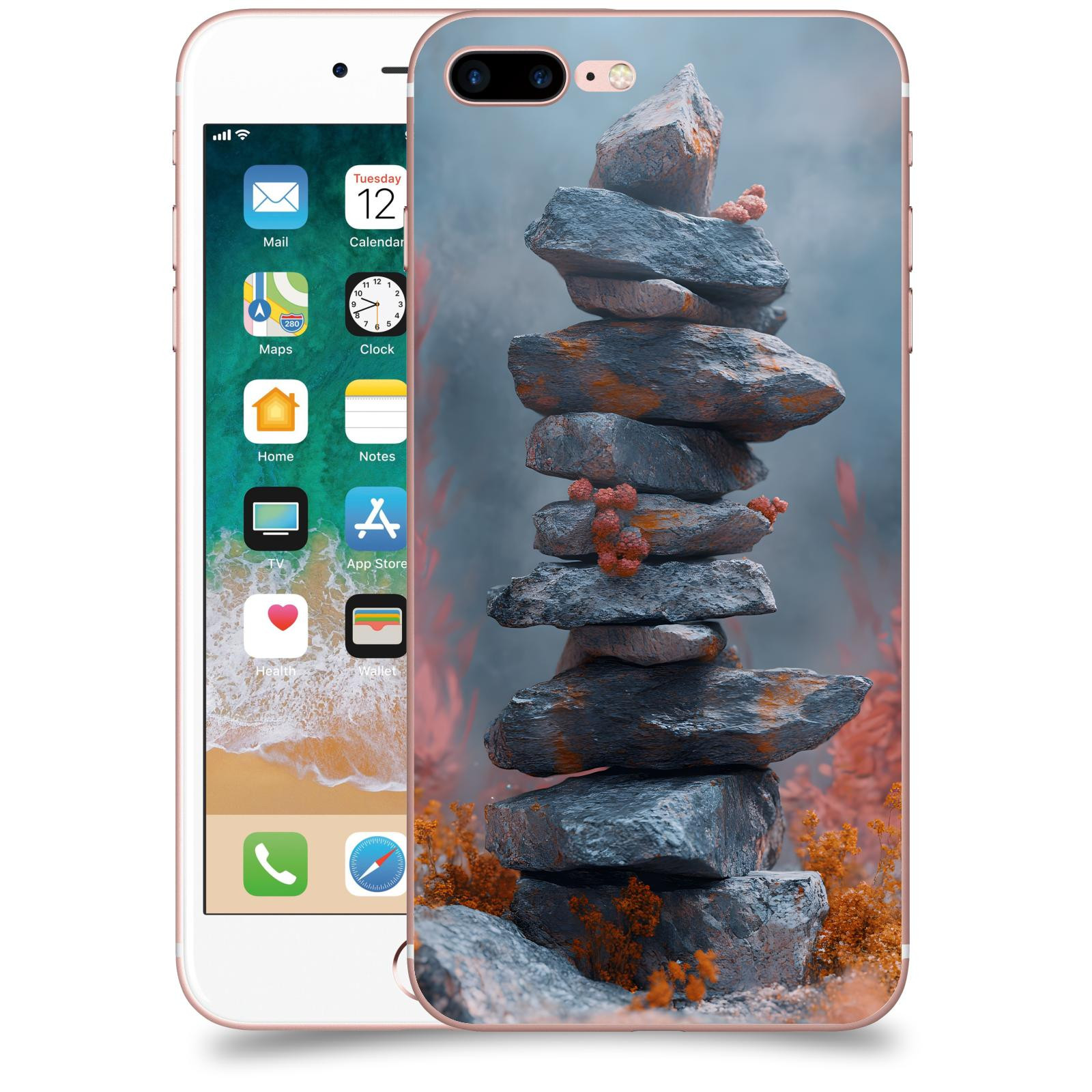 ACOVER Kryt na mobil Apple iPhone 7 Plus - Mohyla