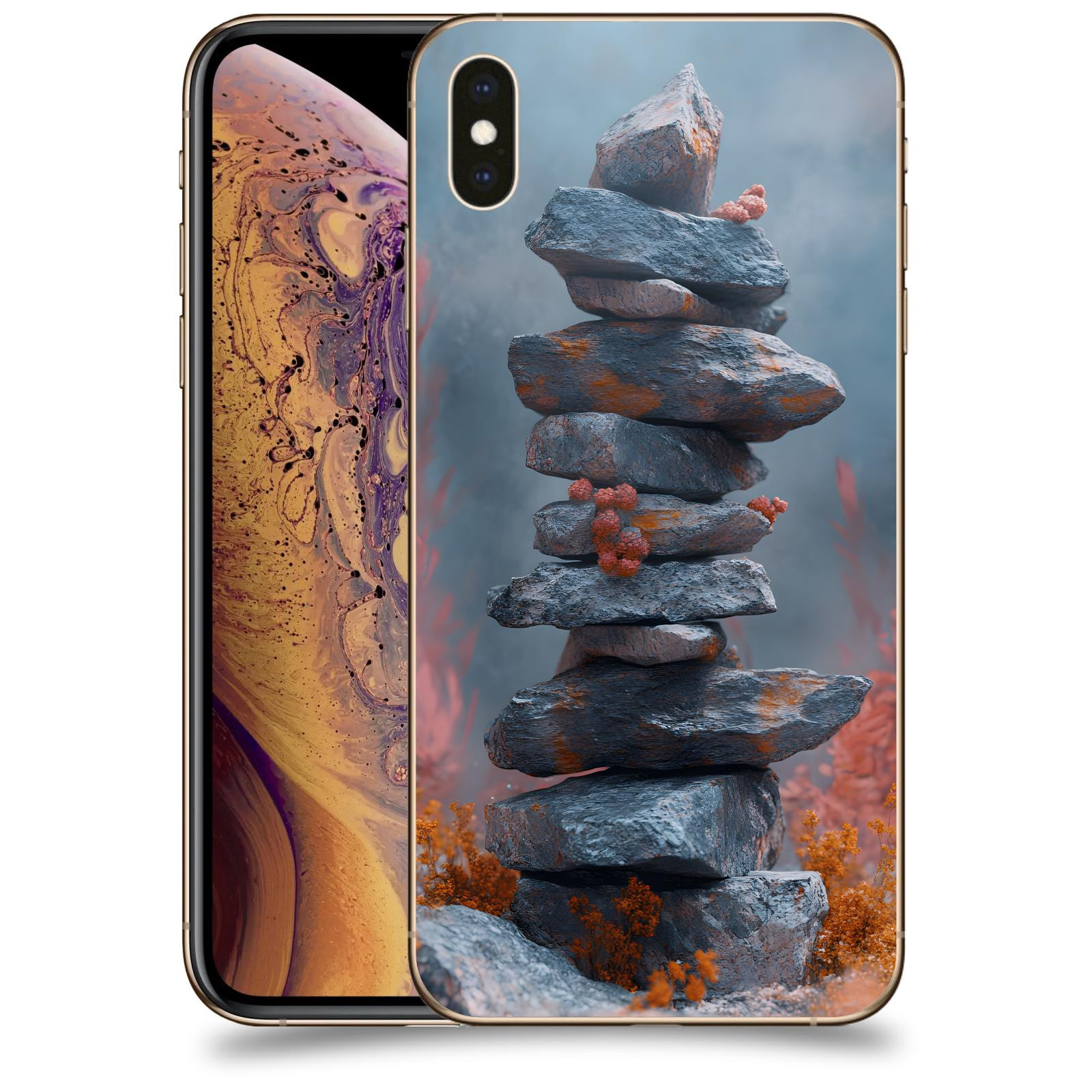 ACOVER Kryt na mobil Apple iPhone XS Max - Mohyla
