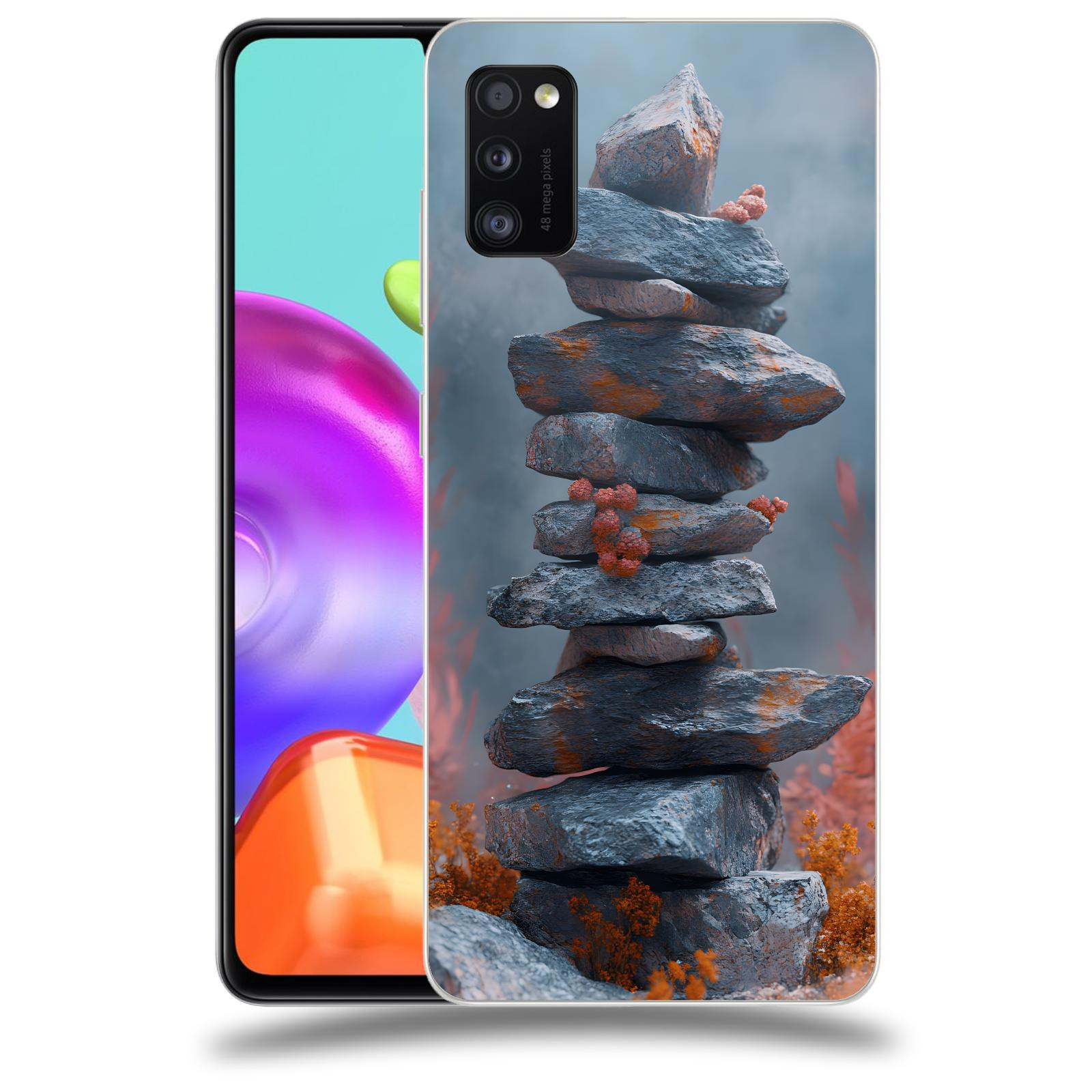 ACOVER Kryt na mobil Samsung Galaxy A41 A415F - Mohyla