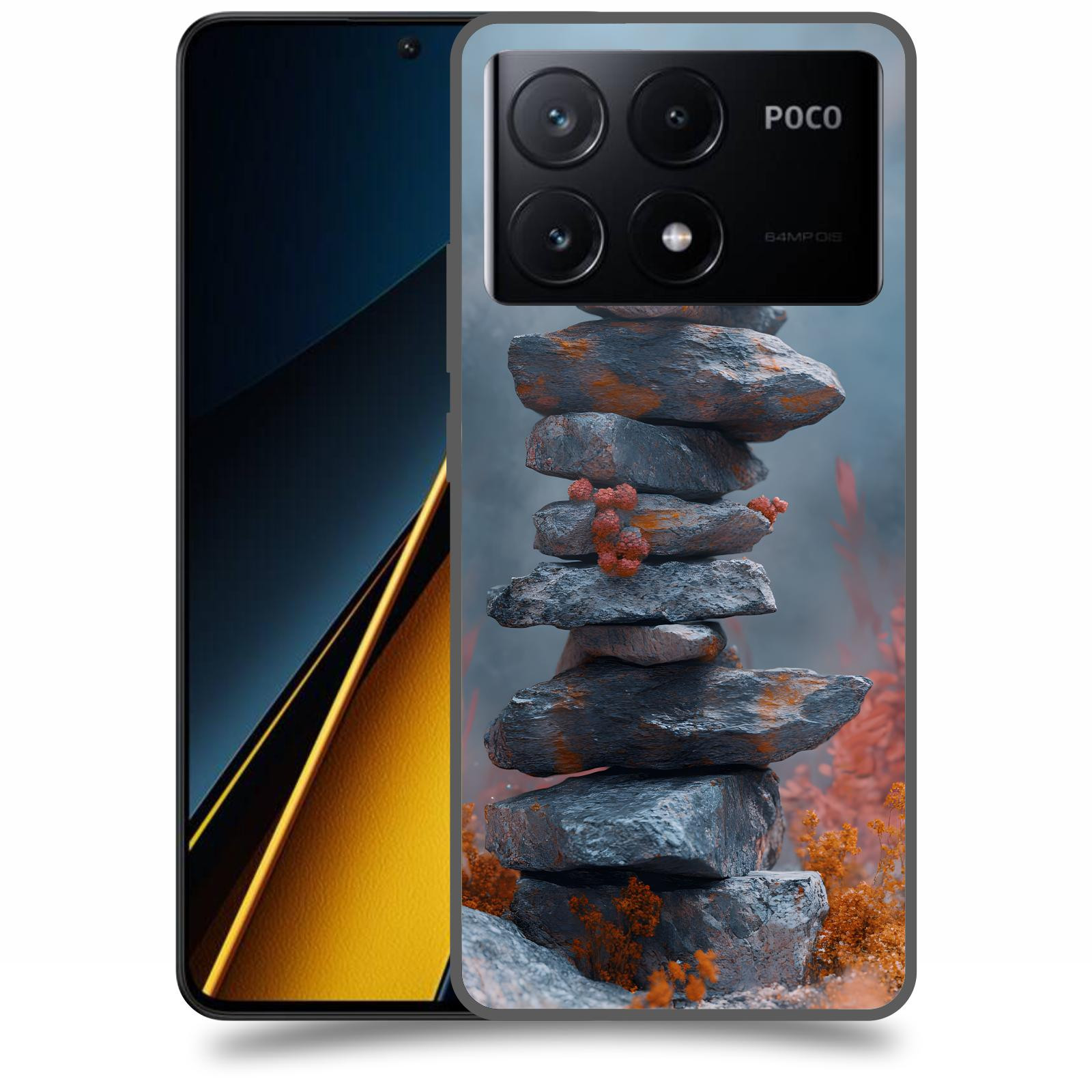 ACOVER Kryt na mobil Poco X6 Pro 5G - Mohyla