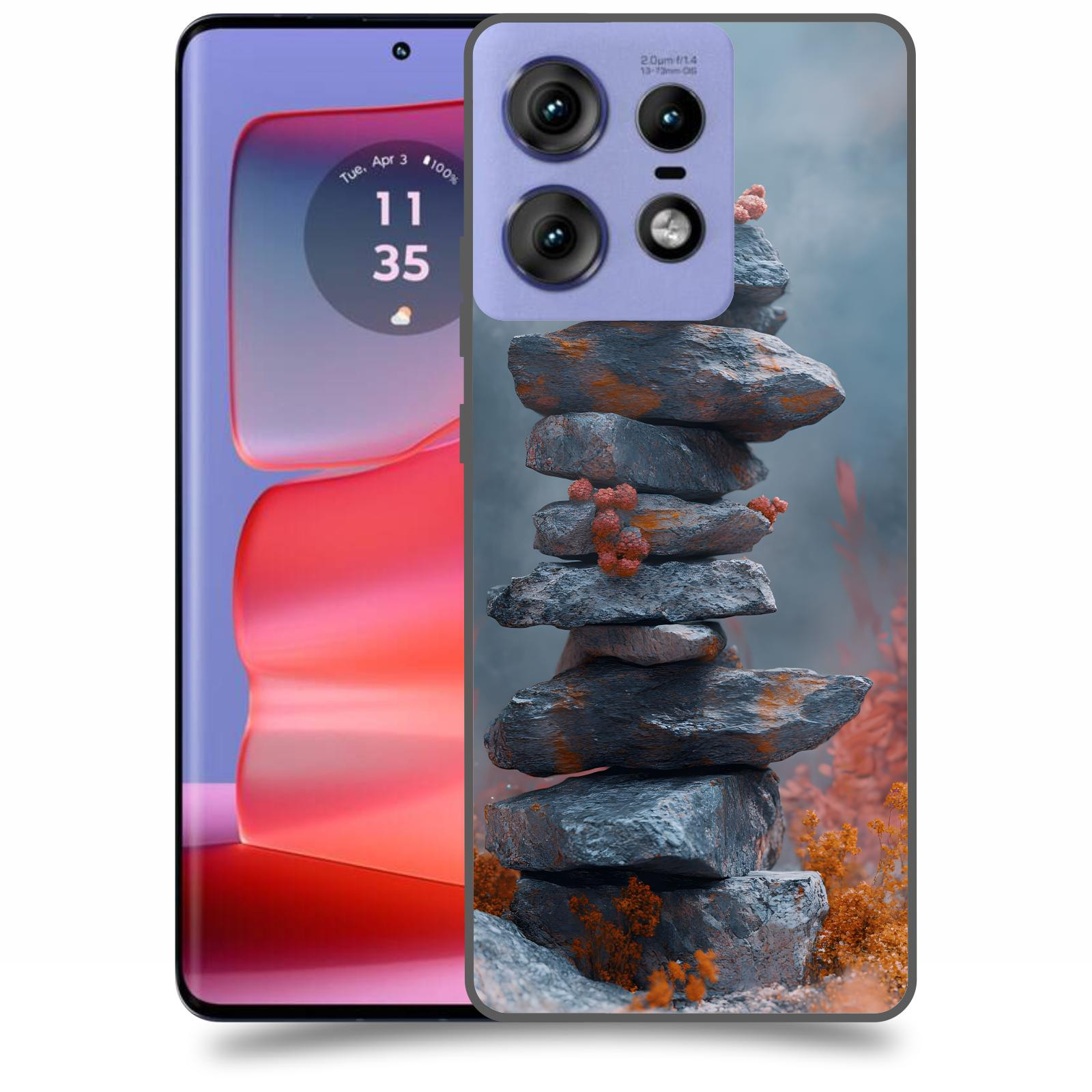 ACOVER Kryt na mobil Motorola Edge 50 Pro - Mohyla