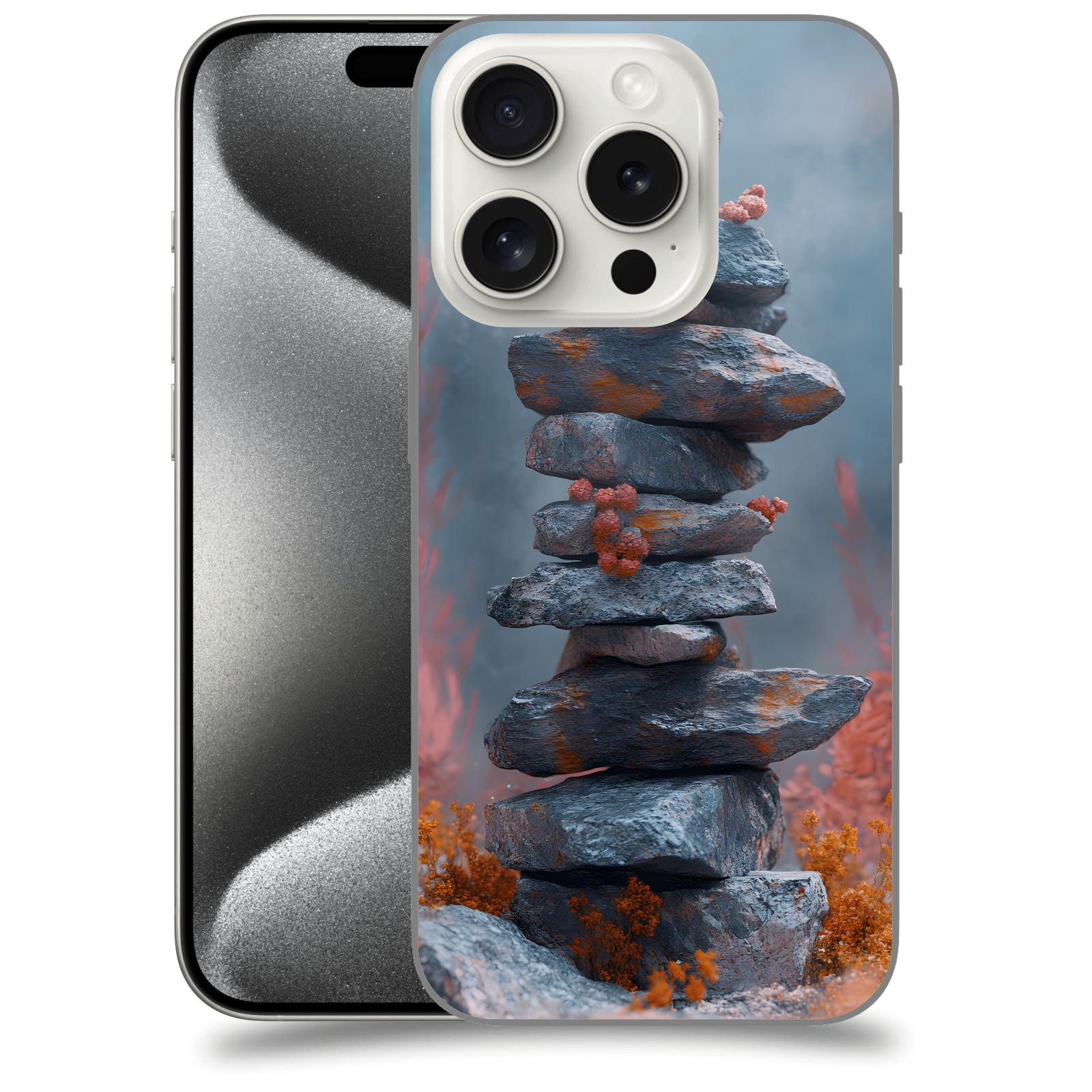 ACOVER Kryt na mobil Apple iPhone 15 pro - Mohyla